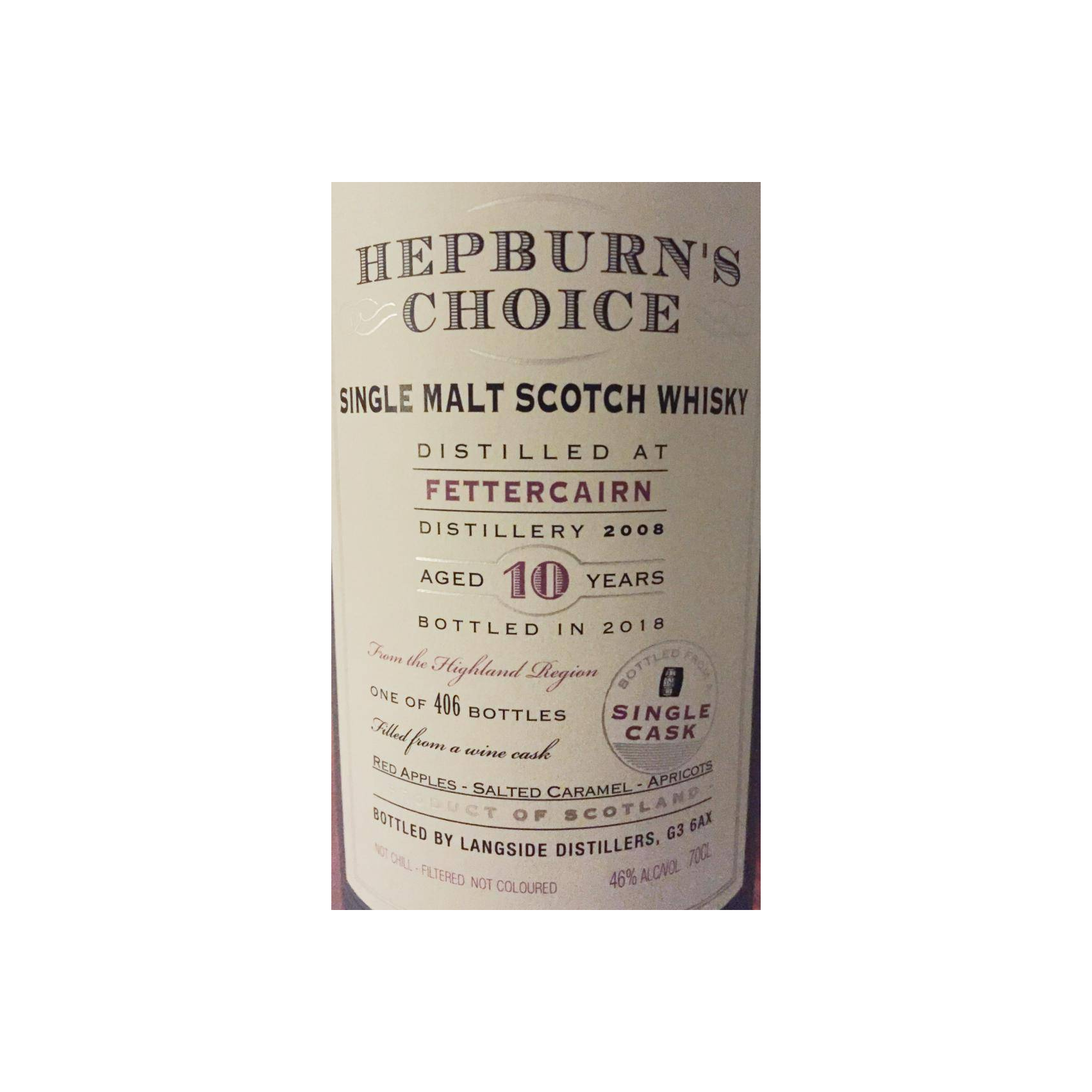 Fettercairn 2008 10 Years Single Malt Whisky 2