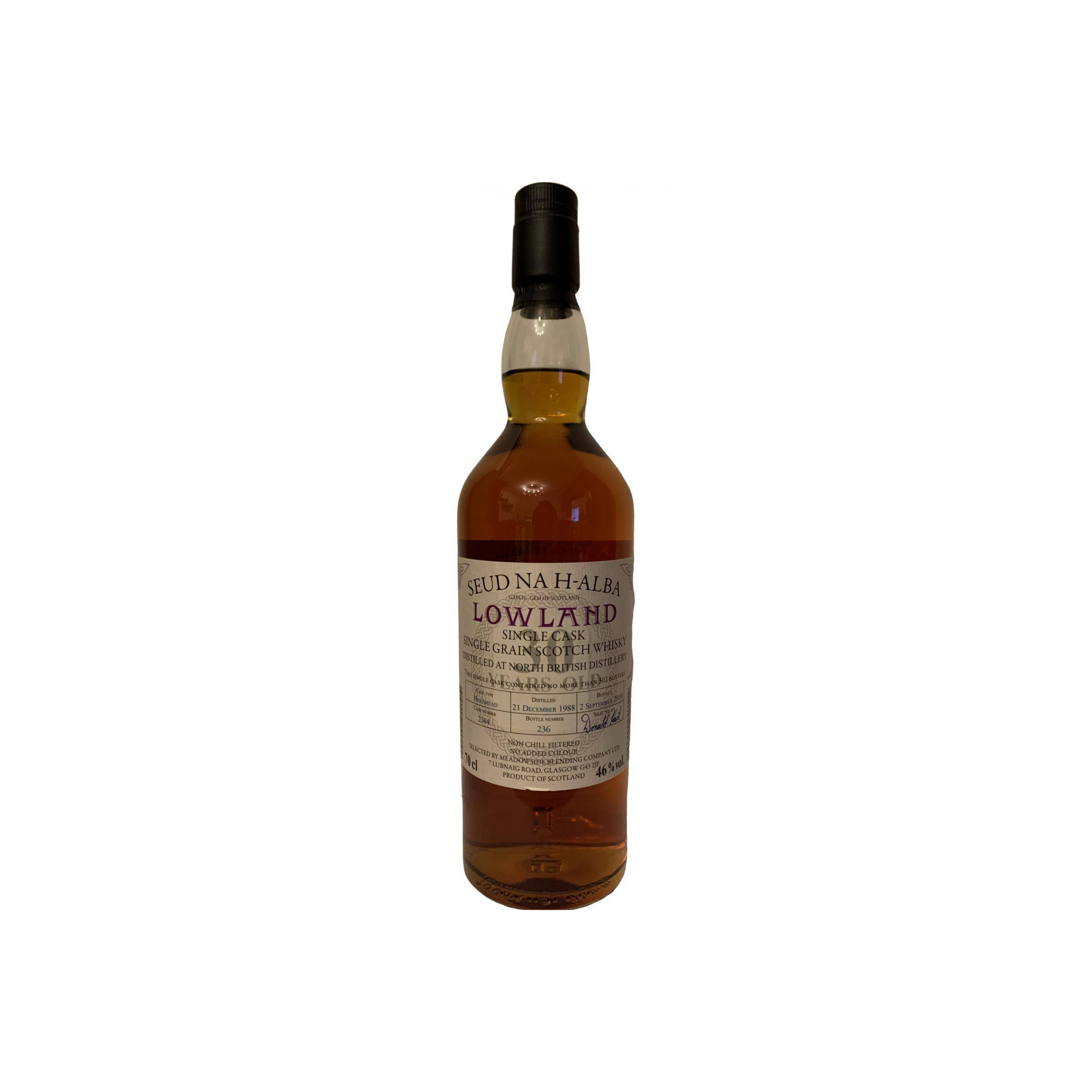 North British 1988 30 Years Single Grain Whisky