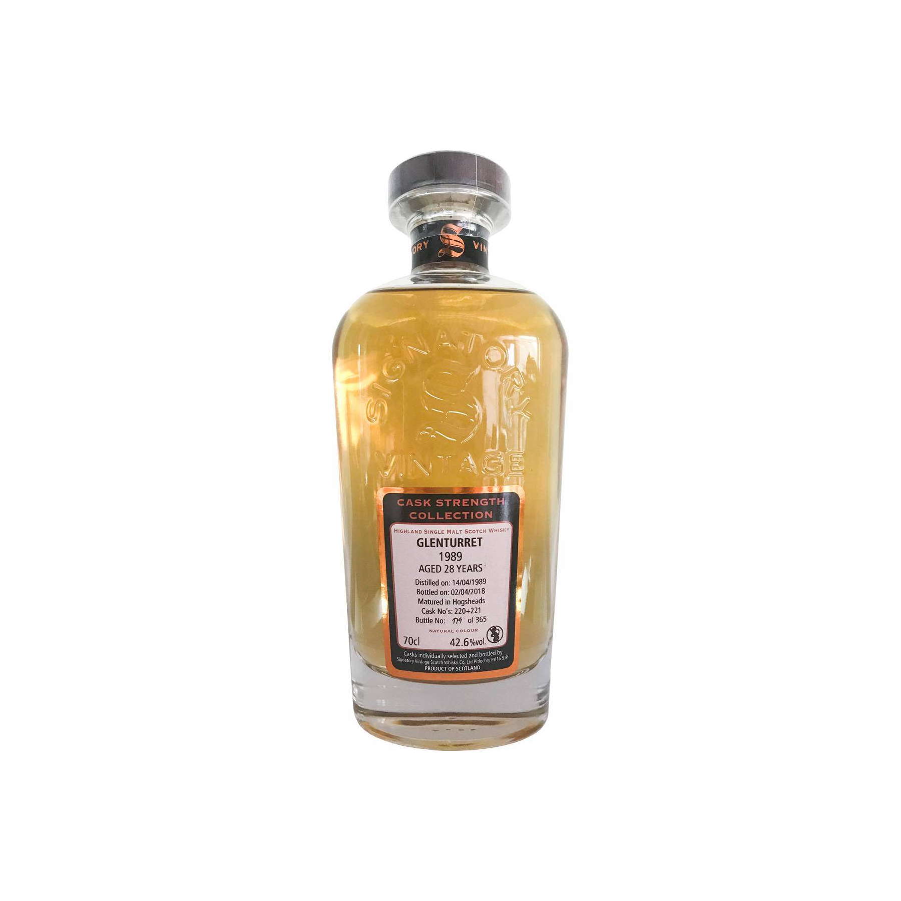 The Glenturret Cask Strength Collection 1989 28 Years Single Malt Whisky