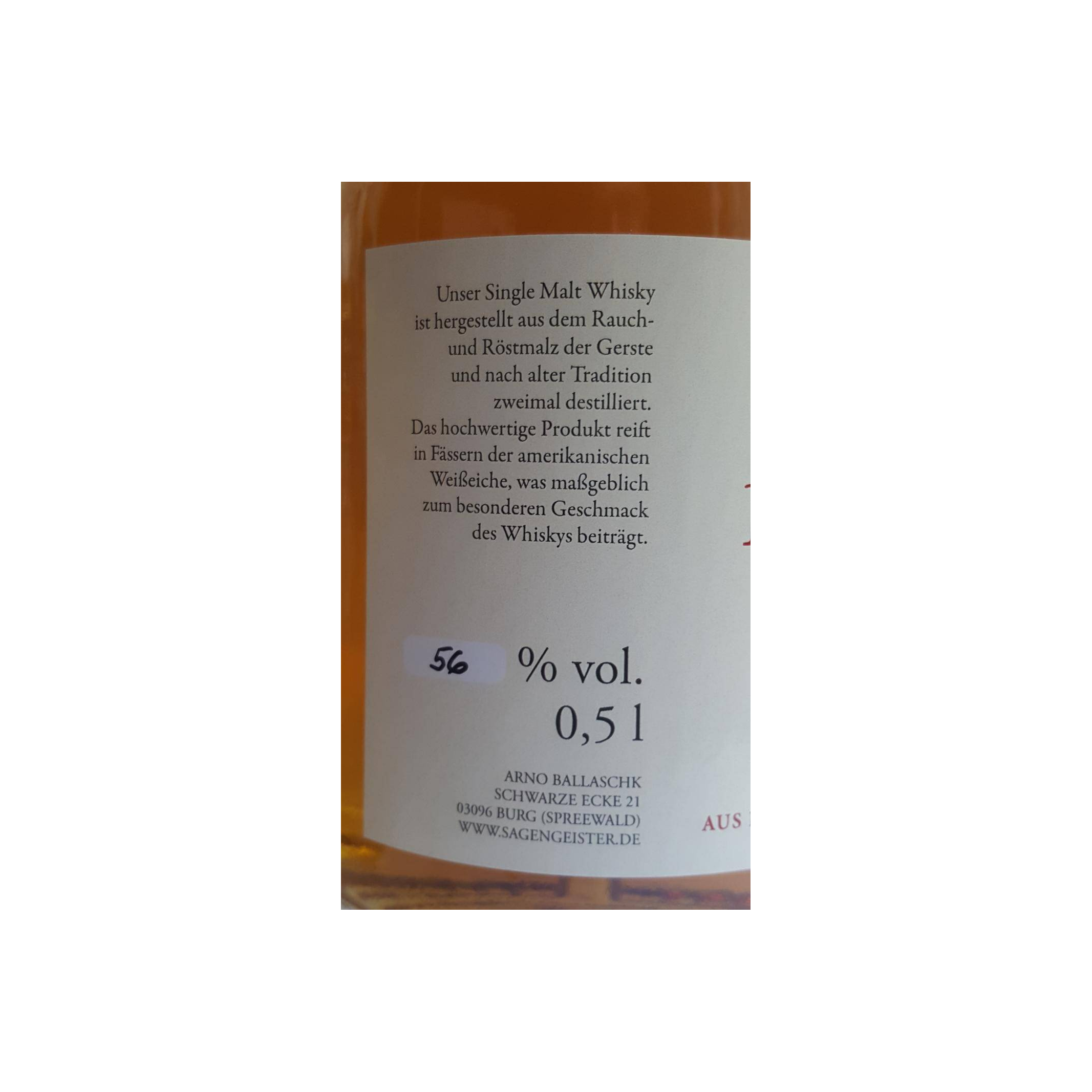 Der Kolonist Single Malt 2