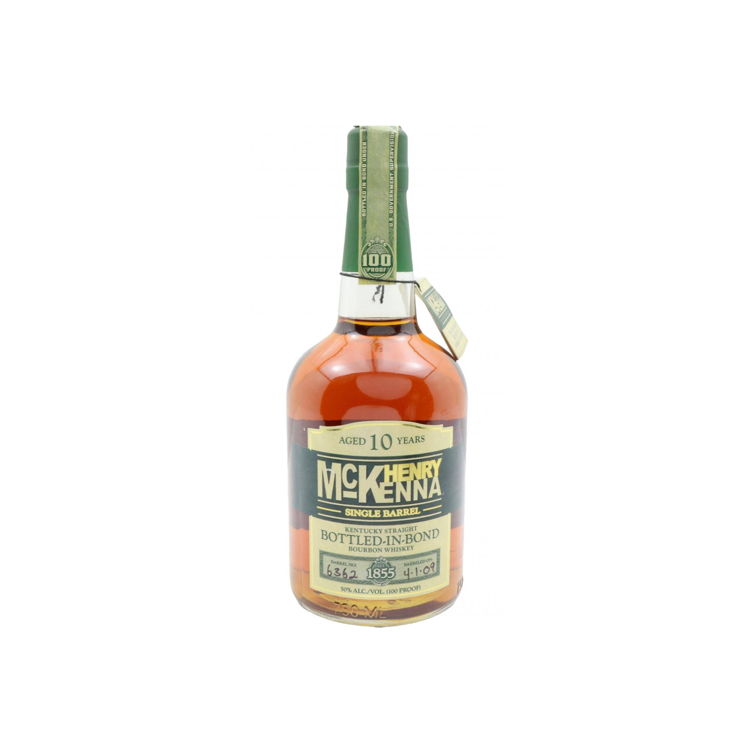 Henry McKenna Single Cask 2009 10 Years Bourbon Whisky