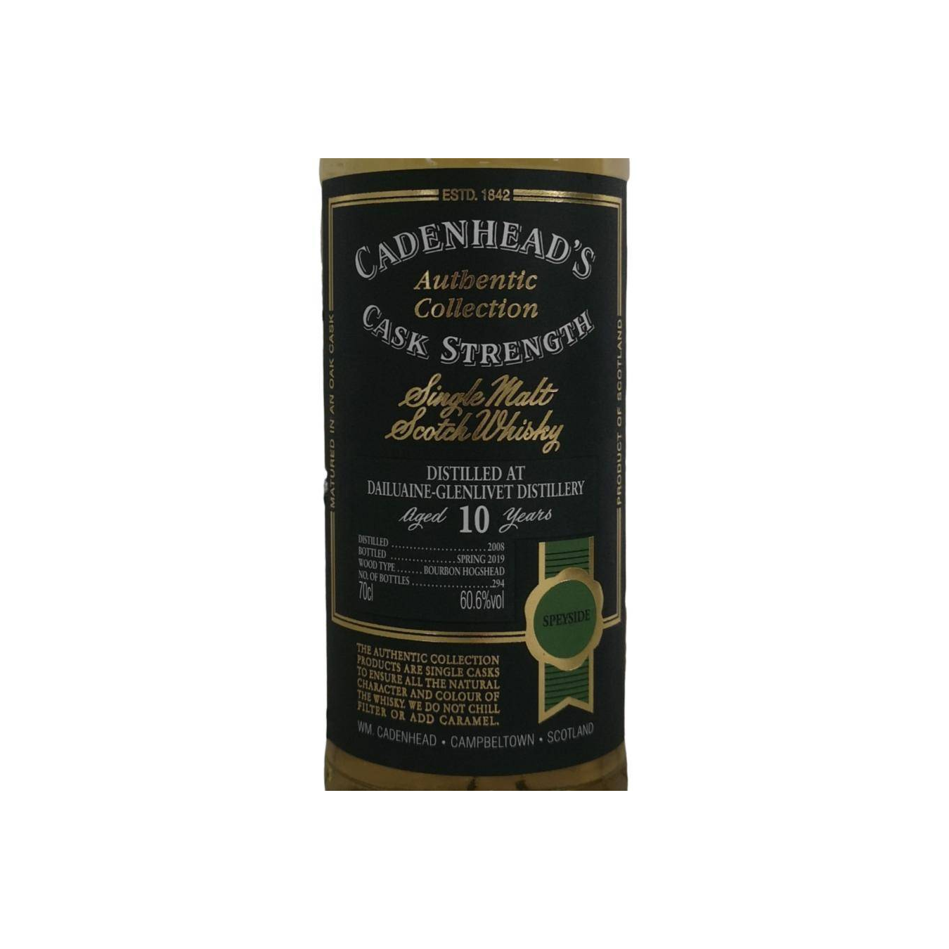 Dailuaine Authentic Collection 2008 10 Years Single Malt Whisky 2