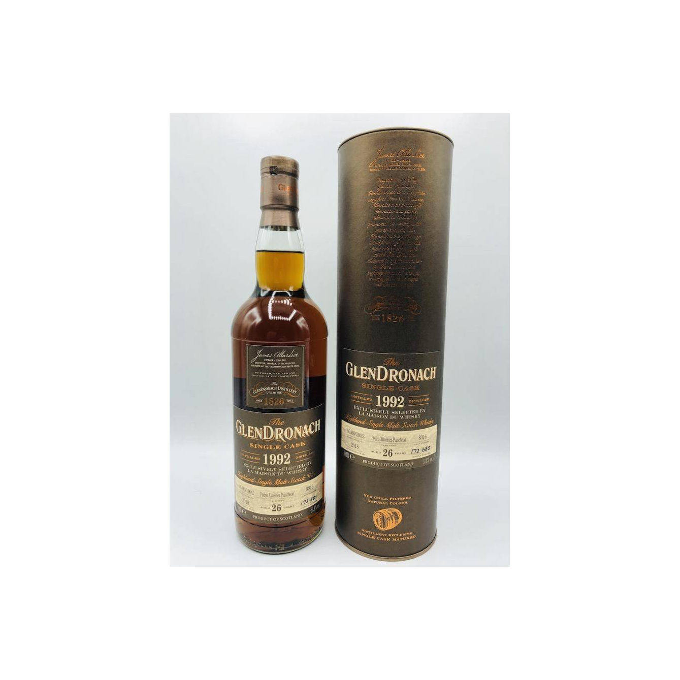 GlenDronach Single Cask 1992 26 Years Single Malt Whisky 3