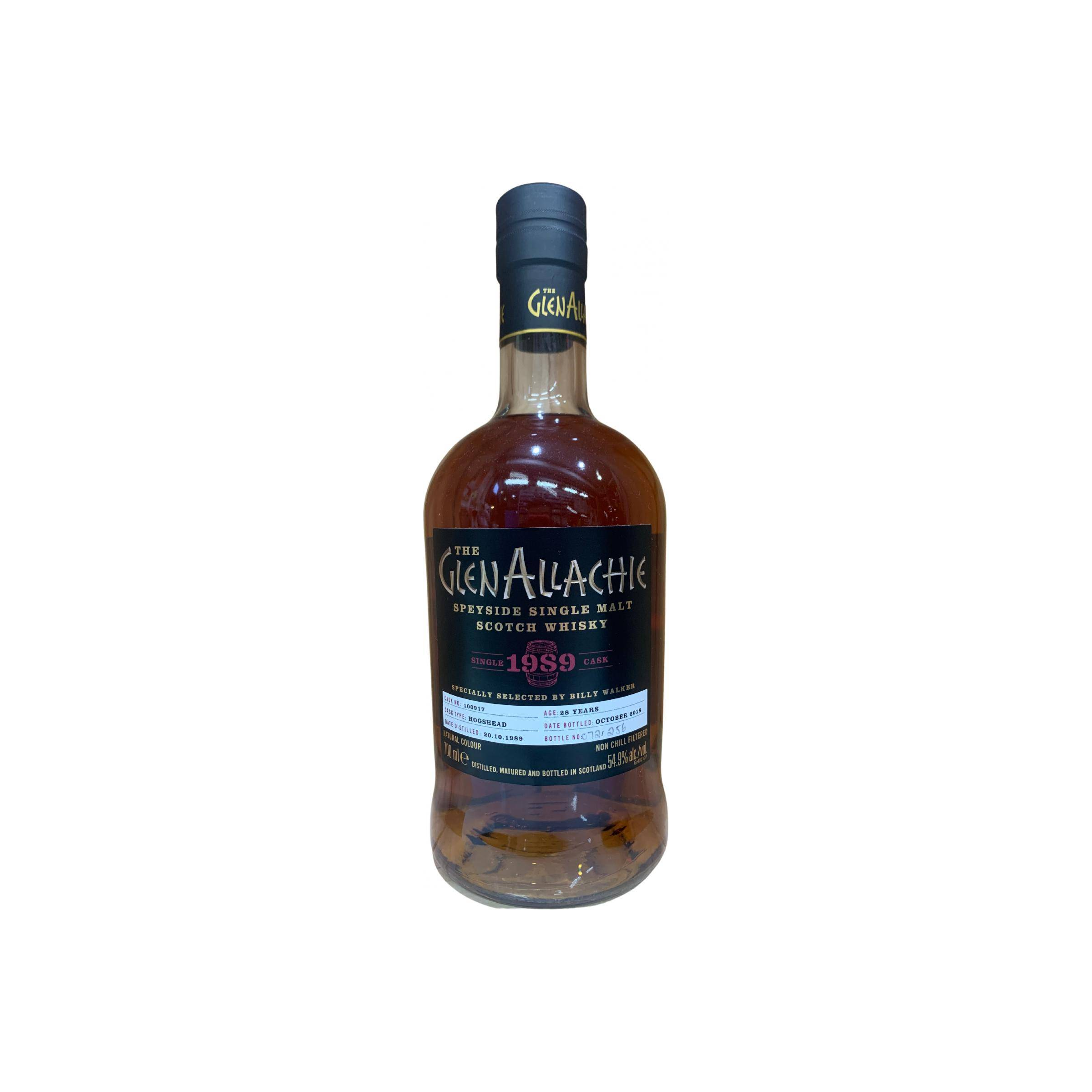 The GlenAllachie Single Cask 1989 28 Years Single Malt Whisky