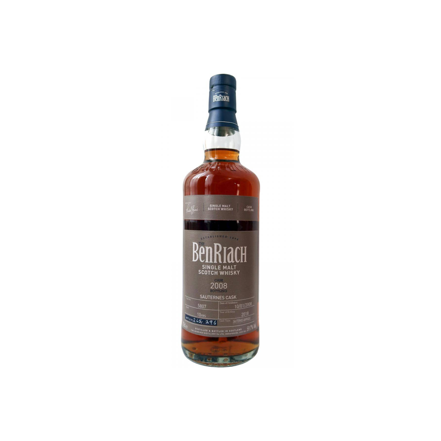 BenRiach 2008 10 Years Single Malt Whisky