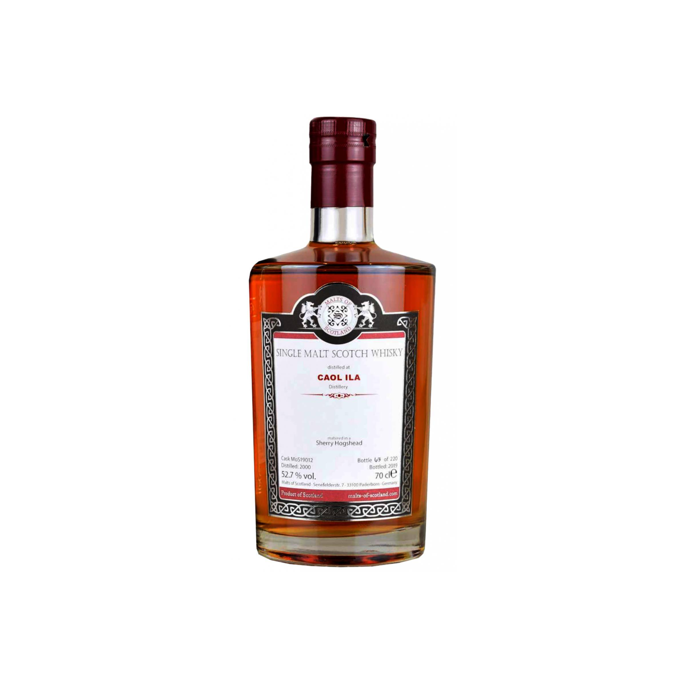 Caol Ila 2000 19 Years Single Malt Whisky