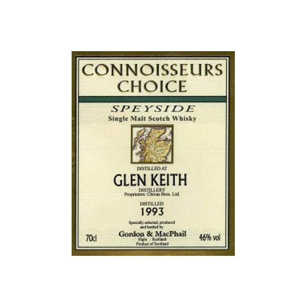Glen Keith Connoisseurs Choice 1993 11 Years Single Malt Whisky 2