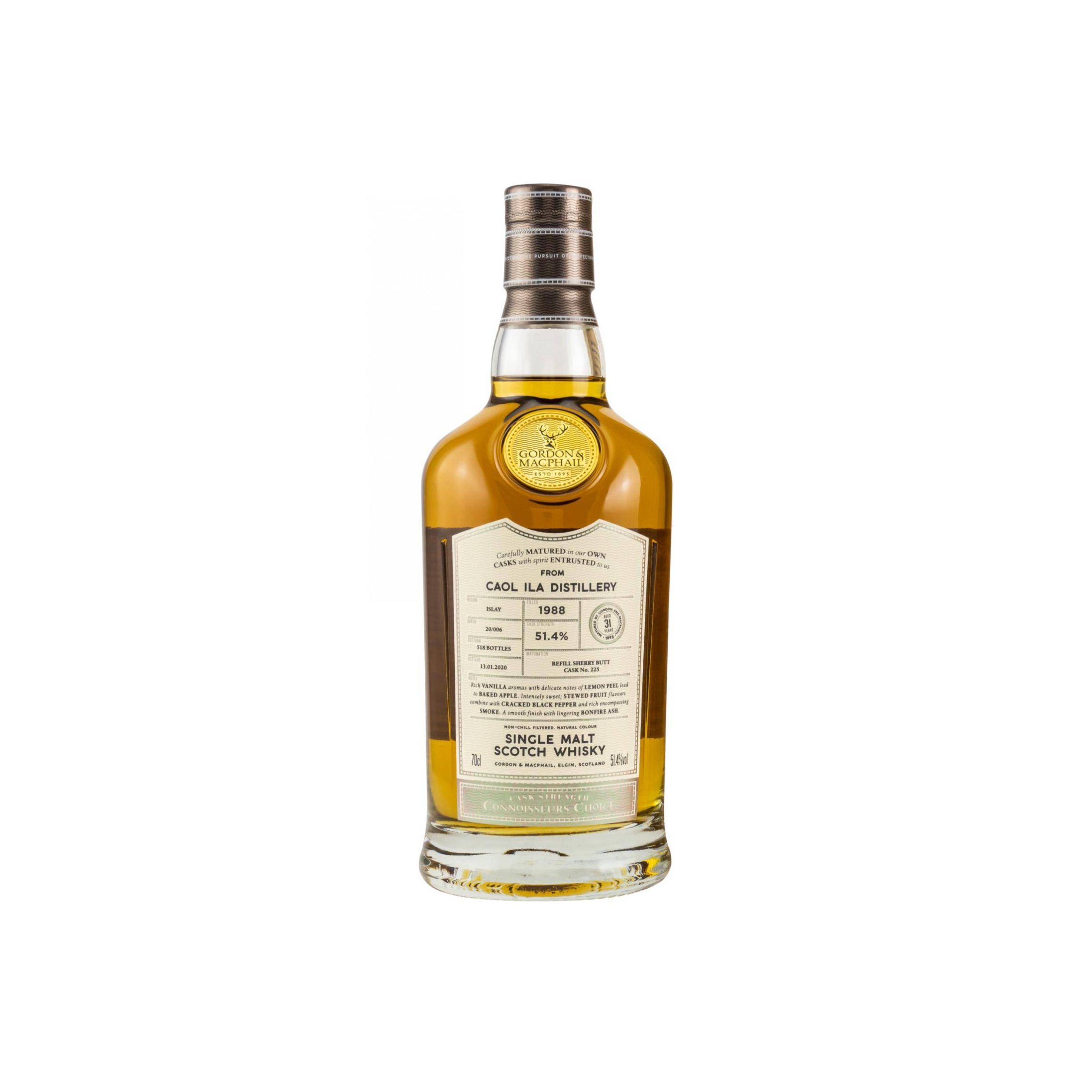 Caol Ila Connoisseurs Choice - Cask Strength 1988 31 Years Single Malt Whisky