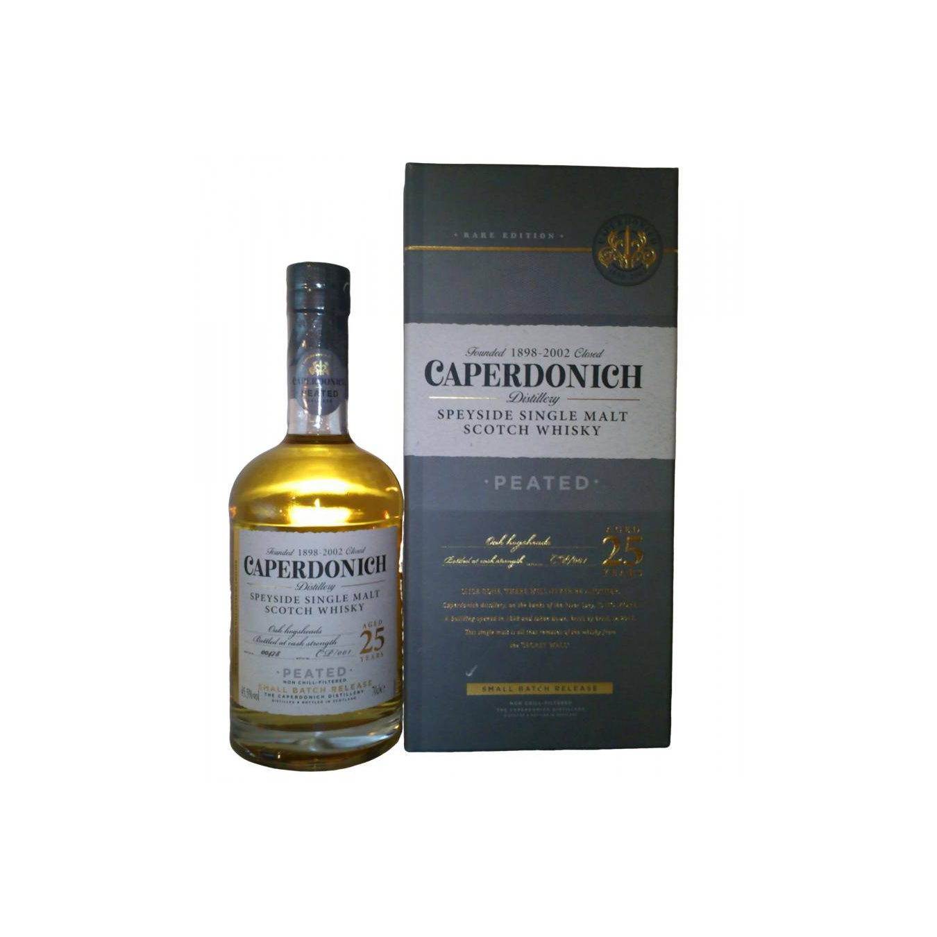 Caperdonich 25 Years Single Malt Whisky 2