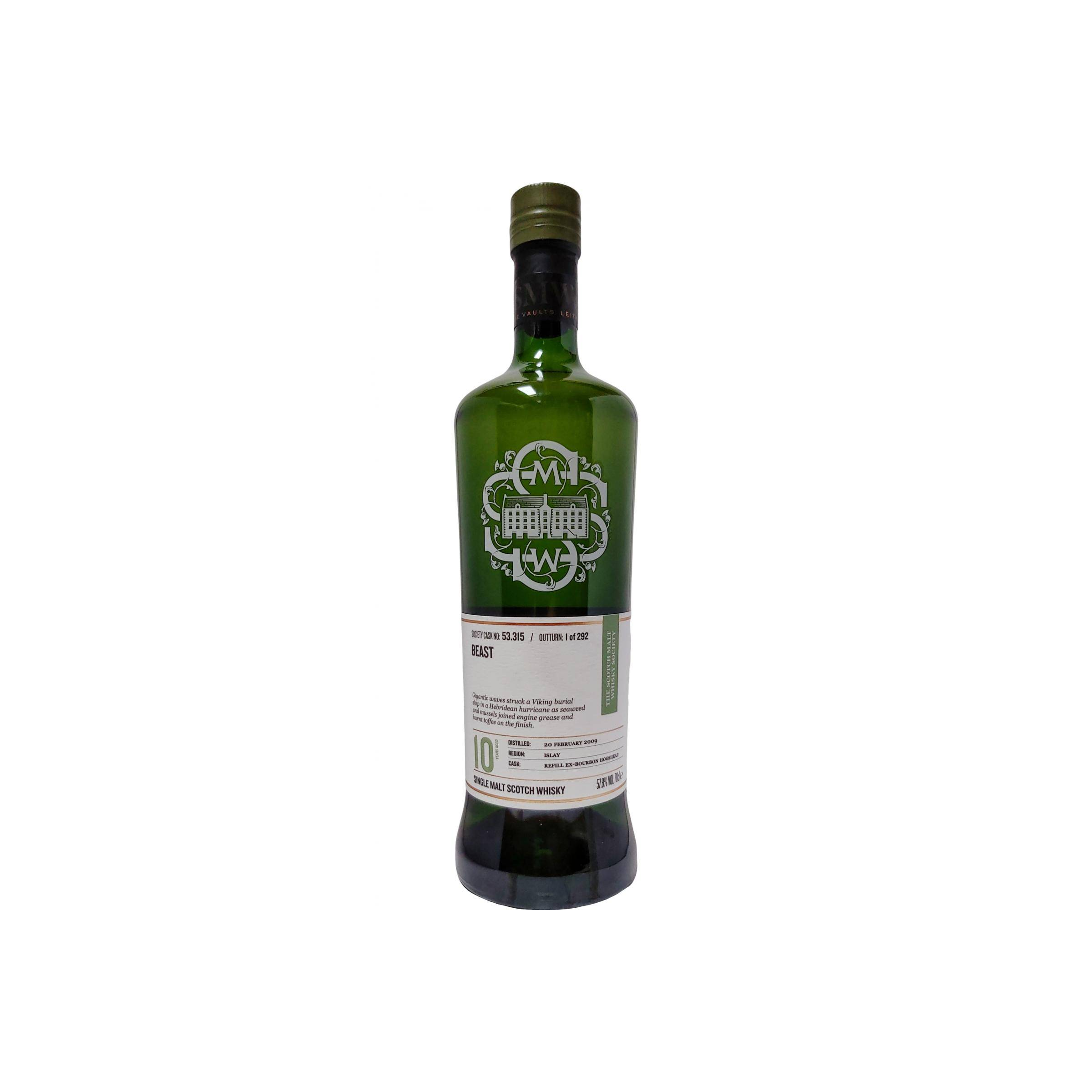 The Scotch Malt Whisky Society 2009 10 Years Single Malt Whisky