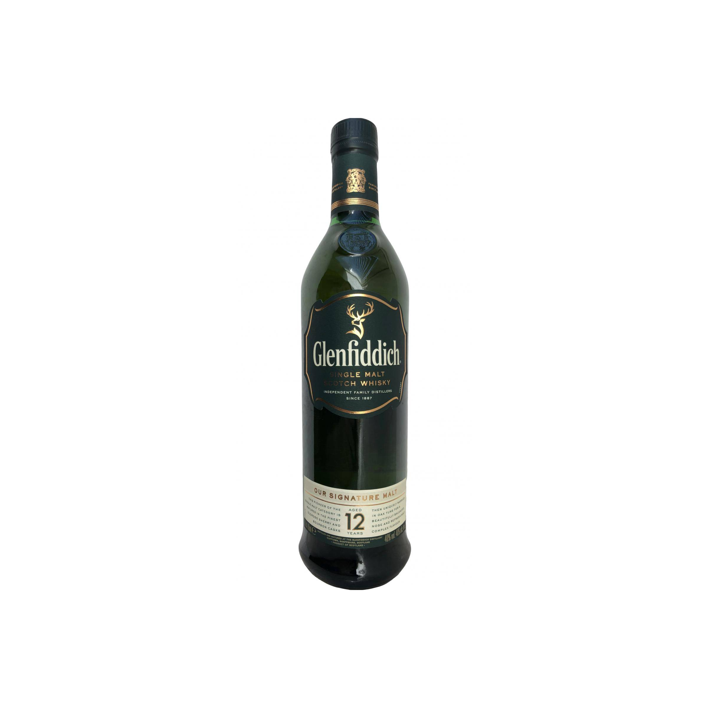 Glenfiddich 12 Years Single Malt Whisky