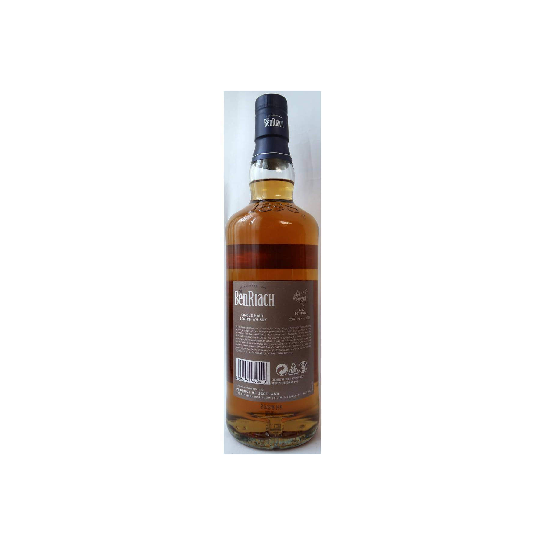 BenRiach 2007 10 Years Single Malt Whisky 2