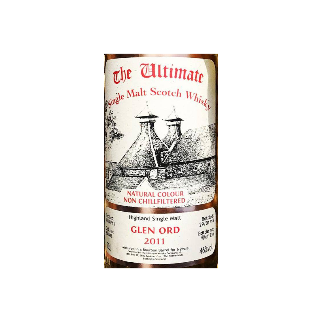 Glen Ord The Ultimate 2011 6 Years Single Malt Whisky 2