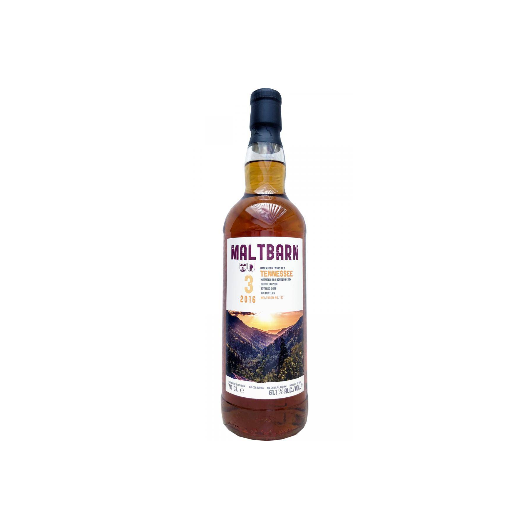 Maltbarn 2016 3 Years Tennessee Whisky  2