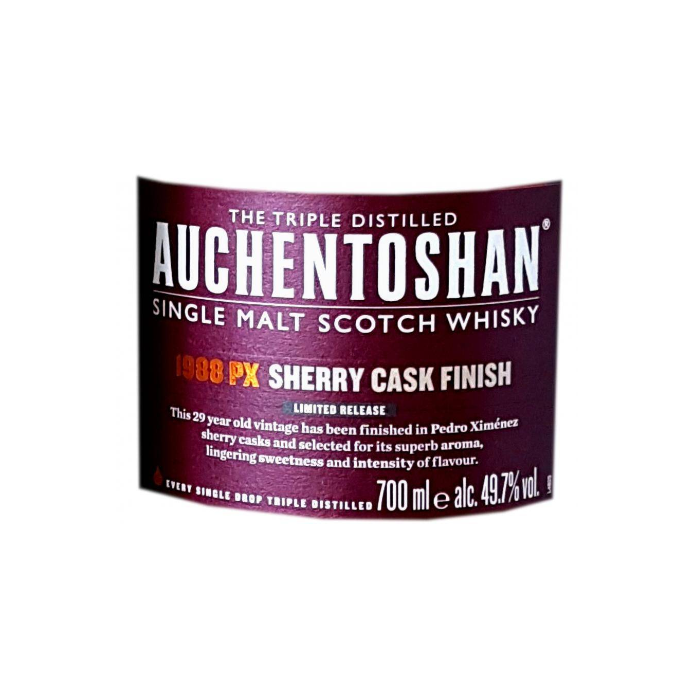 Auchentoshan 1988 29 Years Single Malt Whisky 3
