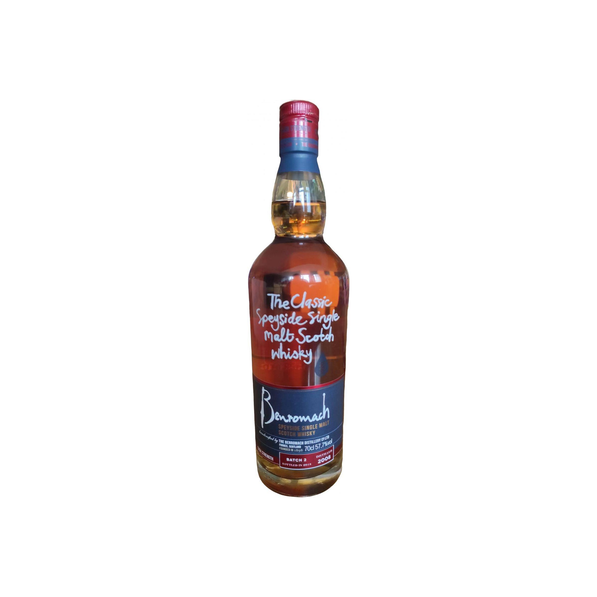 Benromach Cask Strength Collection 2008 10 Years Single Malt Whisky
