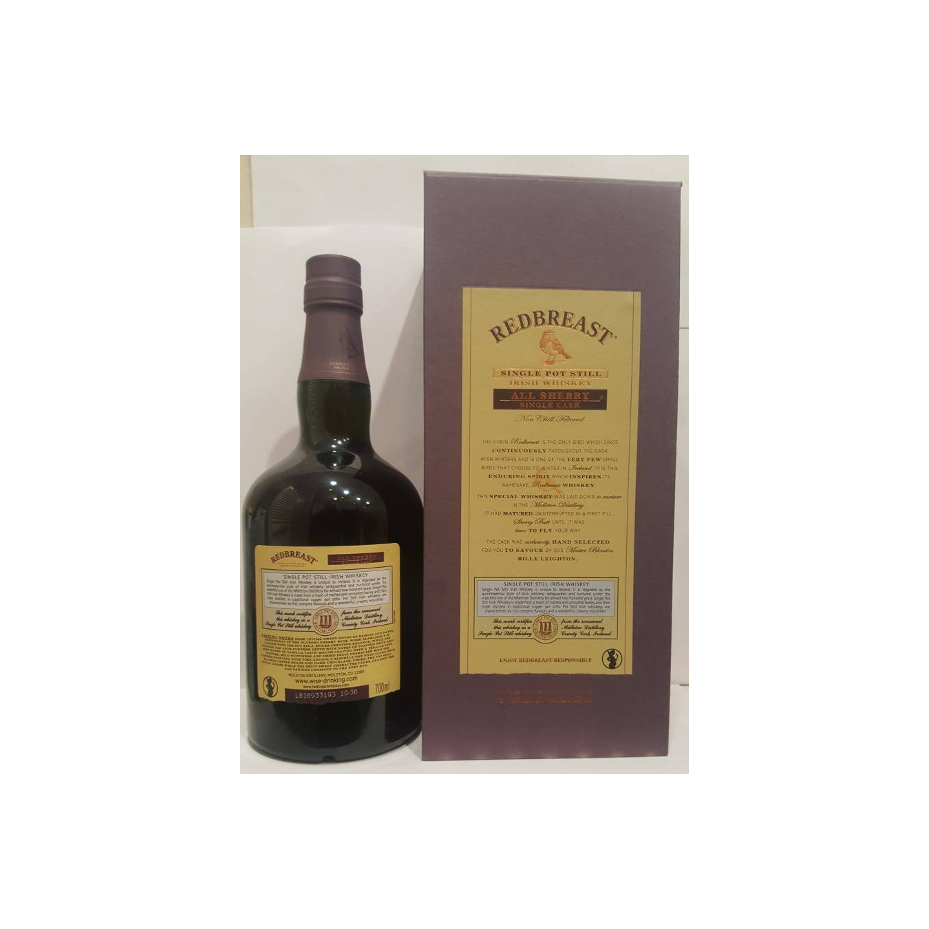 Redbreast 2001 17 Years Single Pot Still Whisky 3