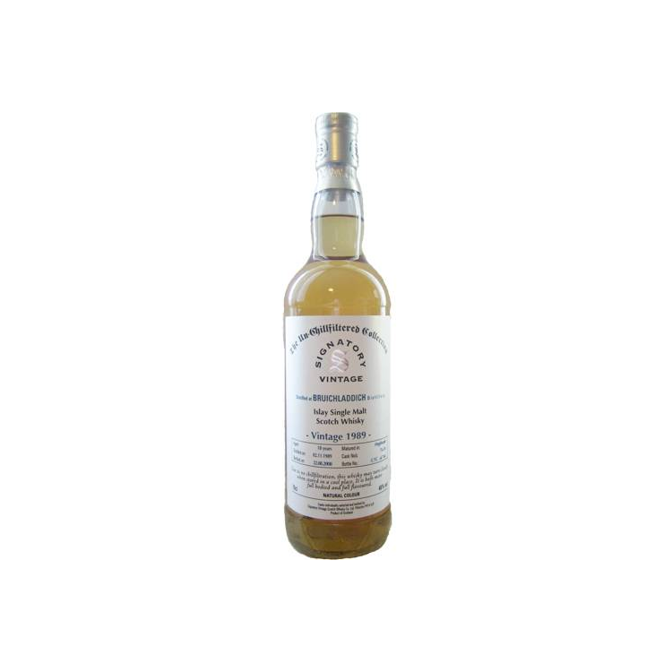 Bruichladdich The Un-Chillfiltered Collection 1989 18 Years Single Malt Whisky