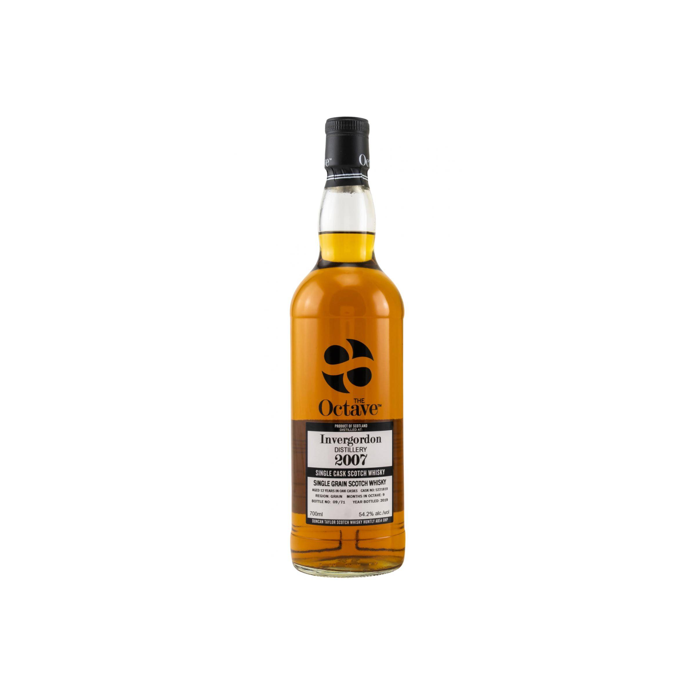 Invergordon The Octave 2007 12 Years Single Grain Whisky