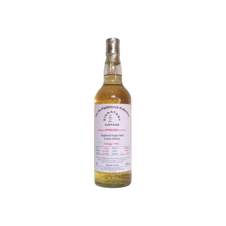 Clynelish The Un-Chillfiltered Collection 1992 14 Years Single Malt Whisky