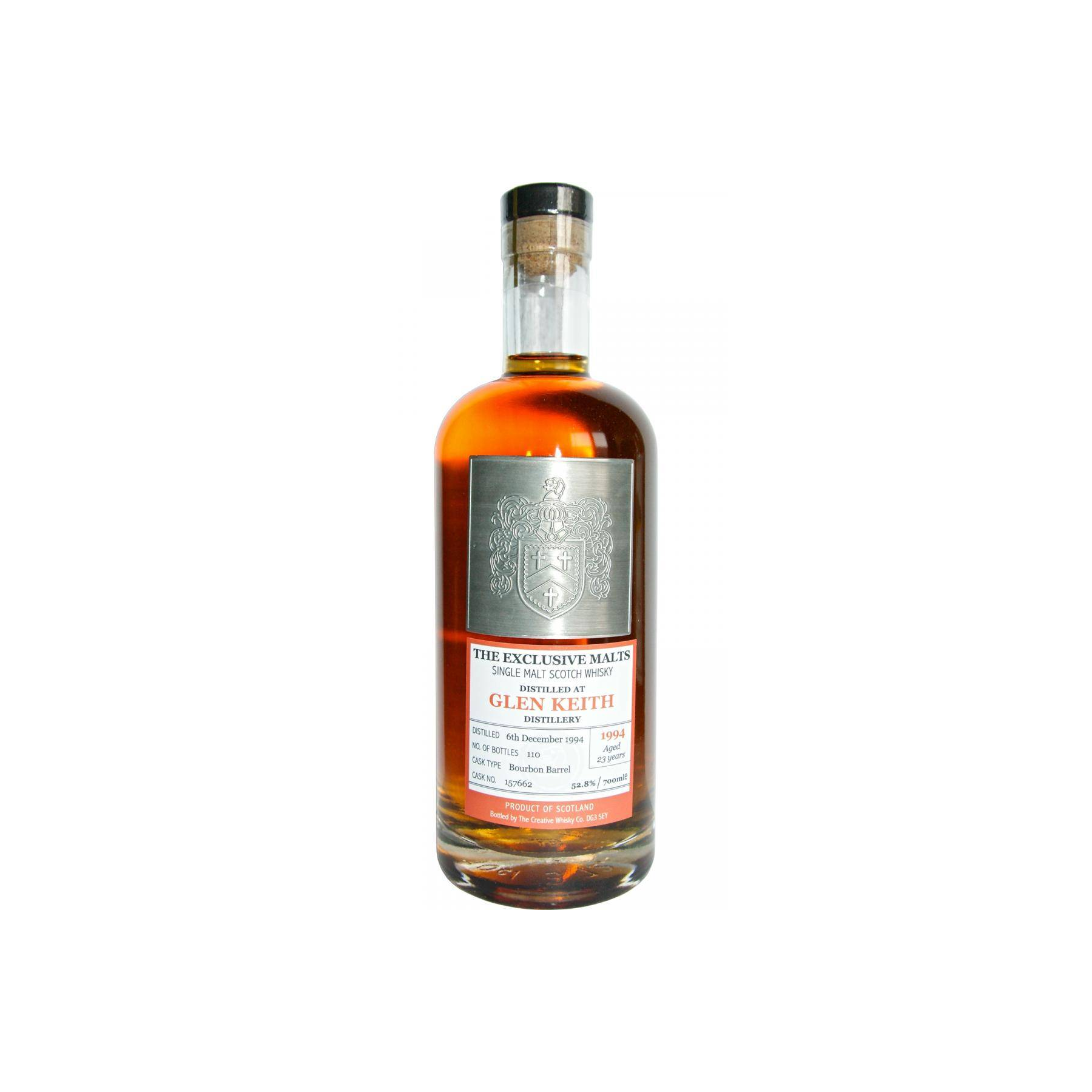 Glen Keith 1994 23 Years Single Malt Whisky