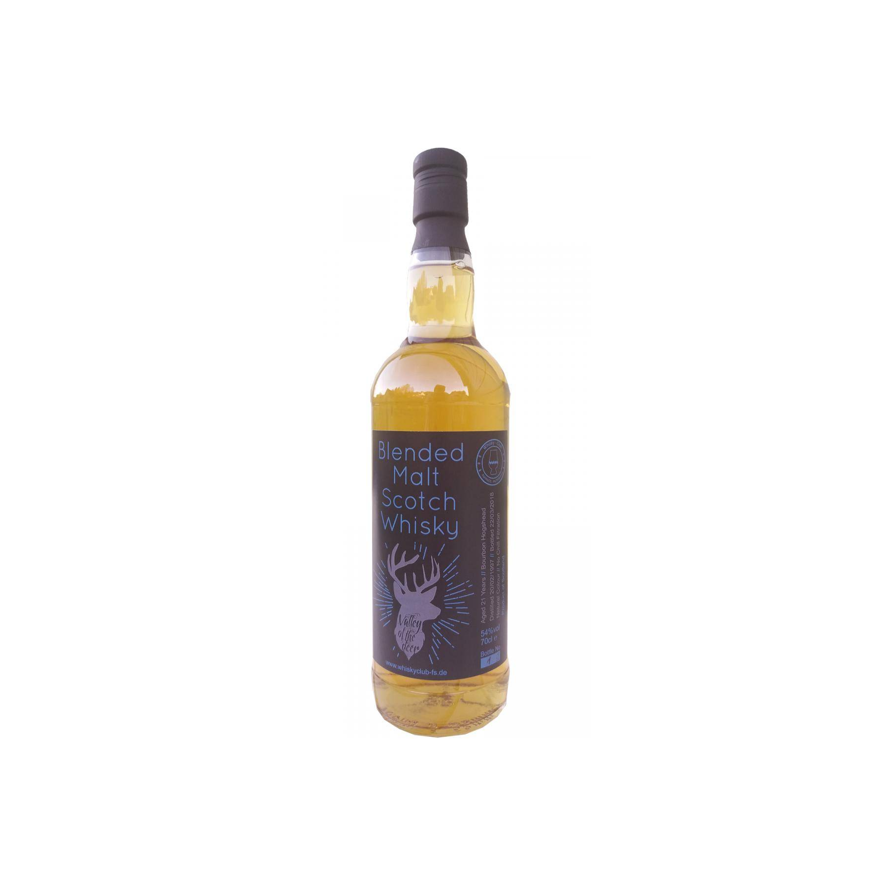Blended Malt Scotch Whisky 1997 UD - Valley of the deer