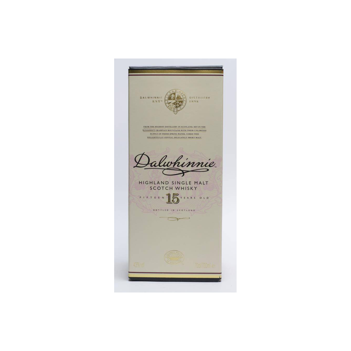 Dalwhinnie 15 Years Single Malt Whisky 3