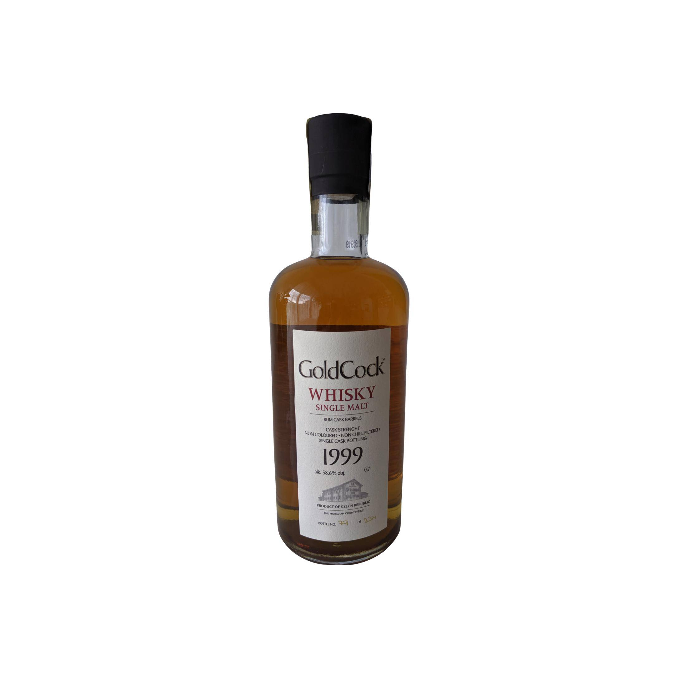 Gold Cock 1999 20 Years Single Malt Whisky
