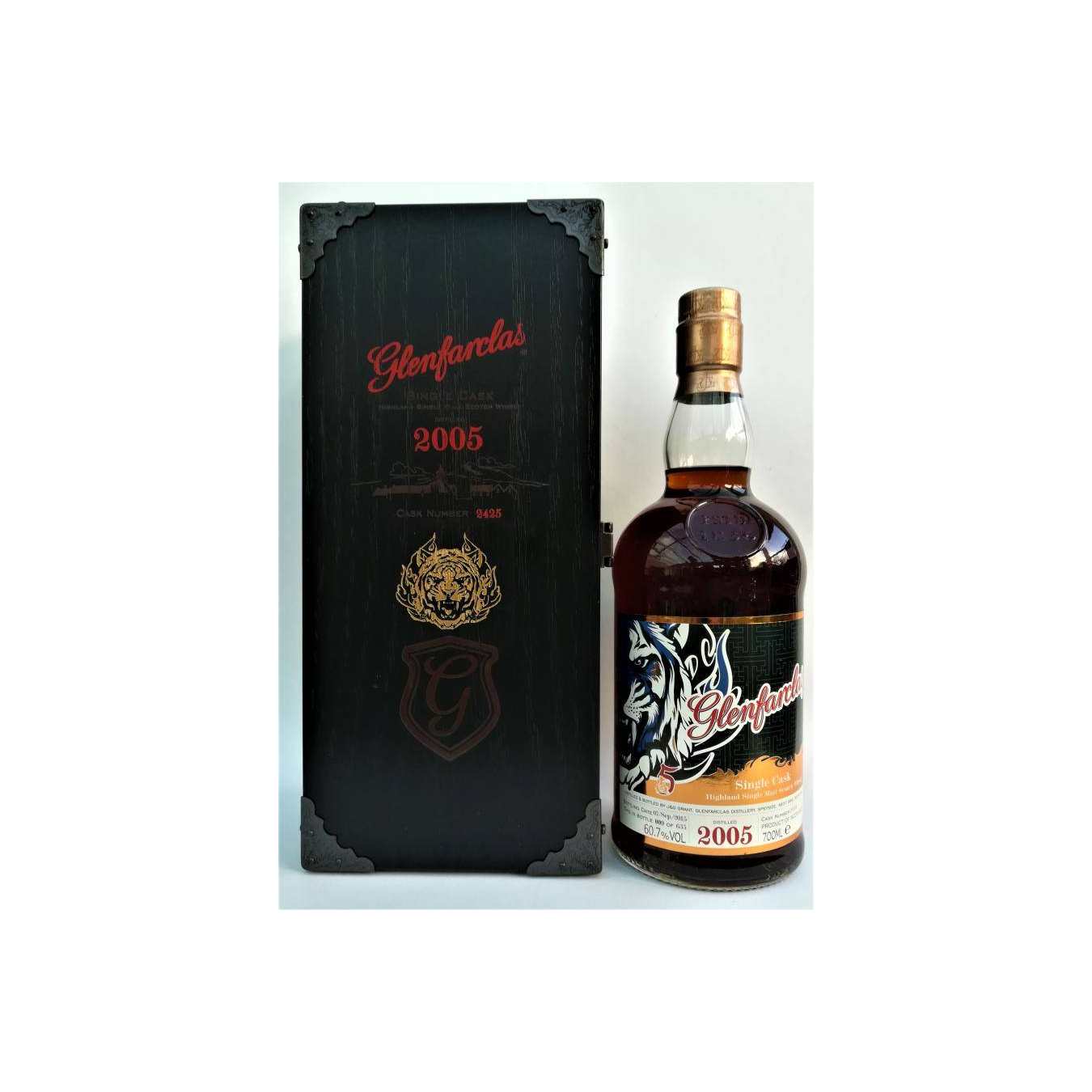 Glenfarclas Single Cask 2005 10 Years Single Malt Whisky 2