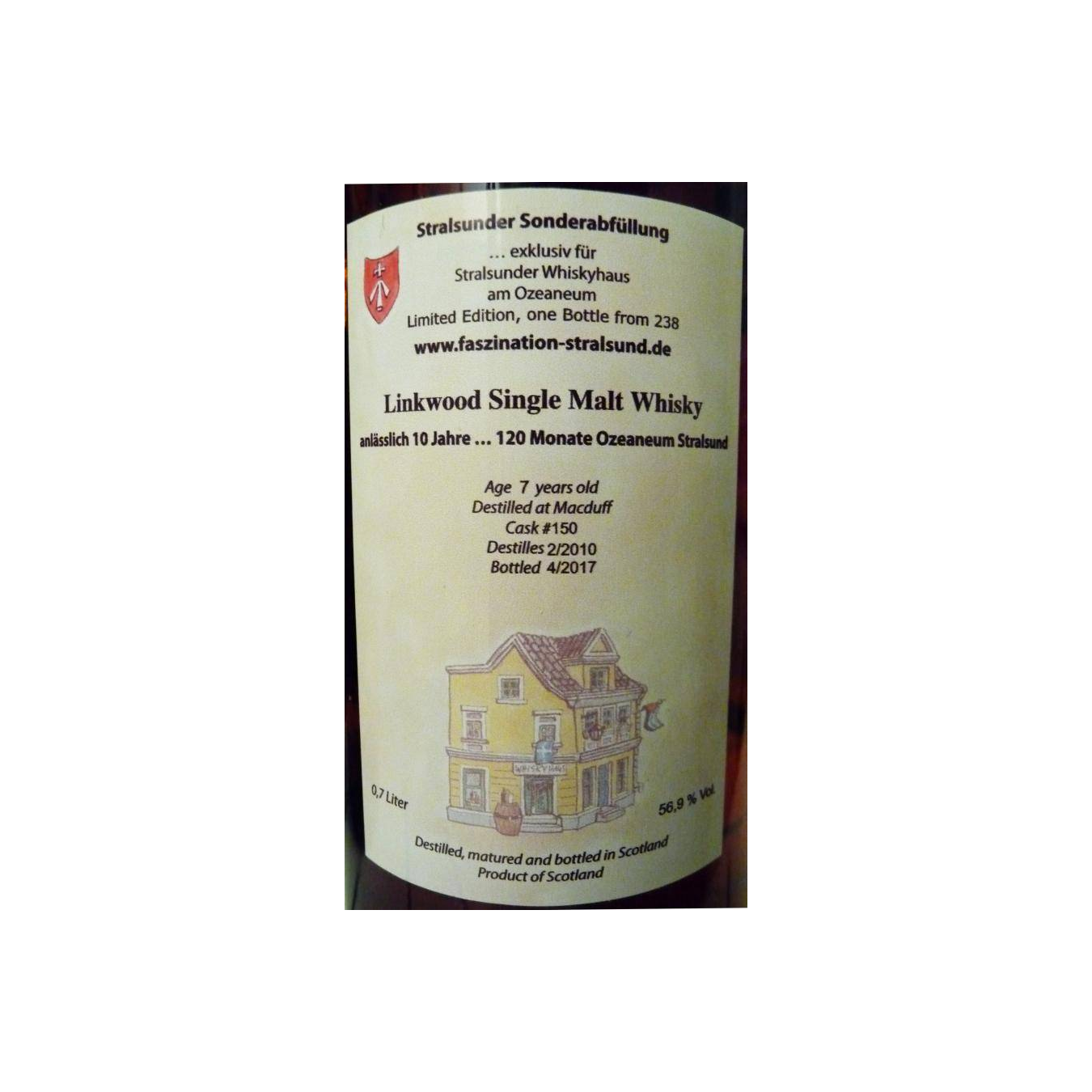 Linkwood 2010 6 Years Single Malt Whisky 3