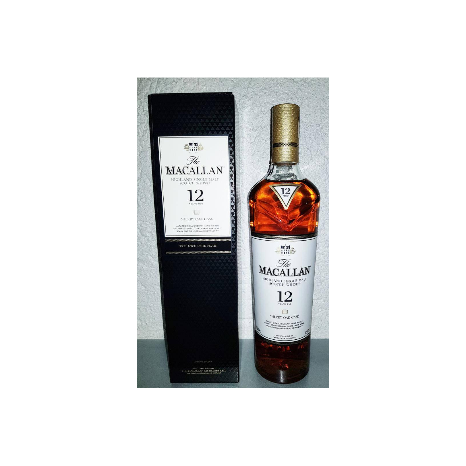 The Macallan 12 Years Single Malt Whisky 2