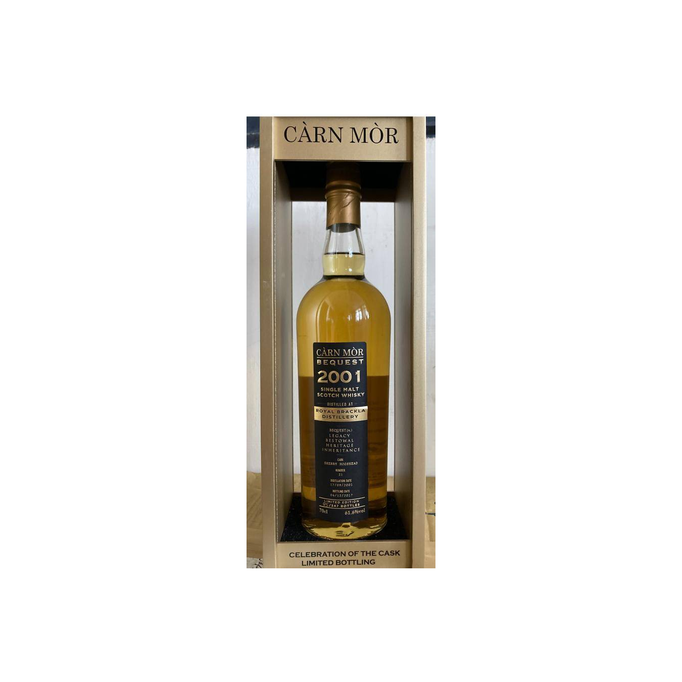 Royal Brackla 2001 17 Years Single Malt Whisky