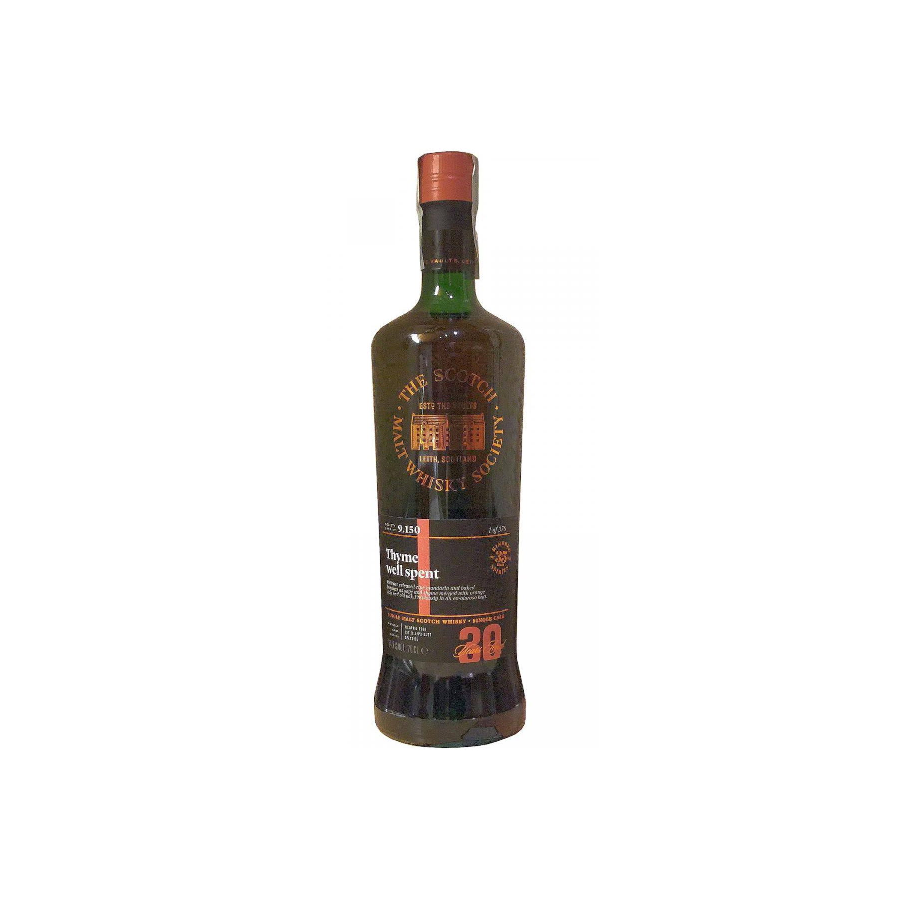 The Scotch Malt Whisky Society 1988 30 Years Single Malt Whisky
