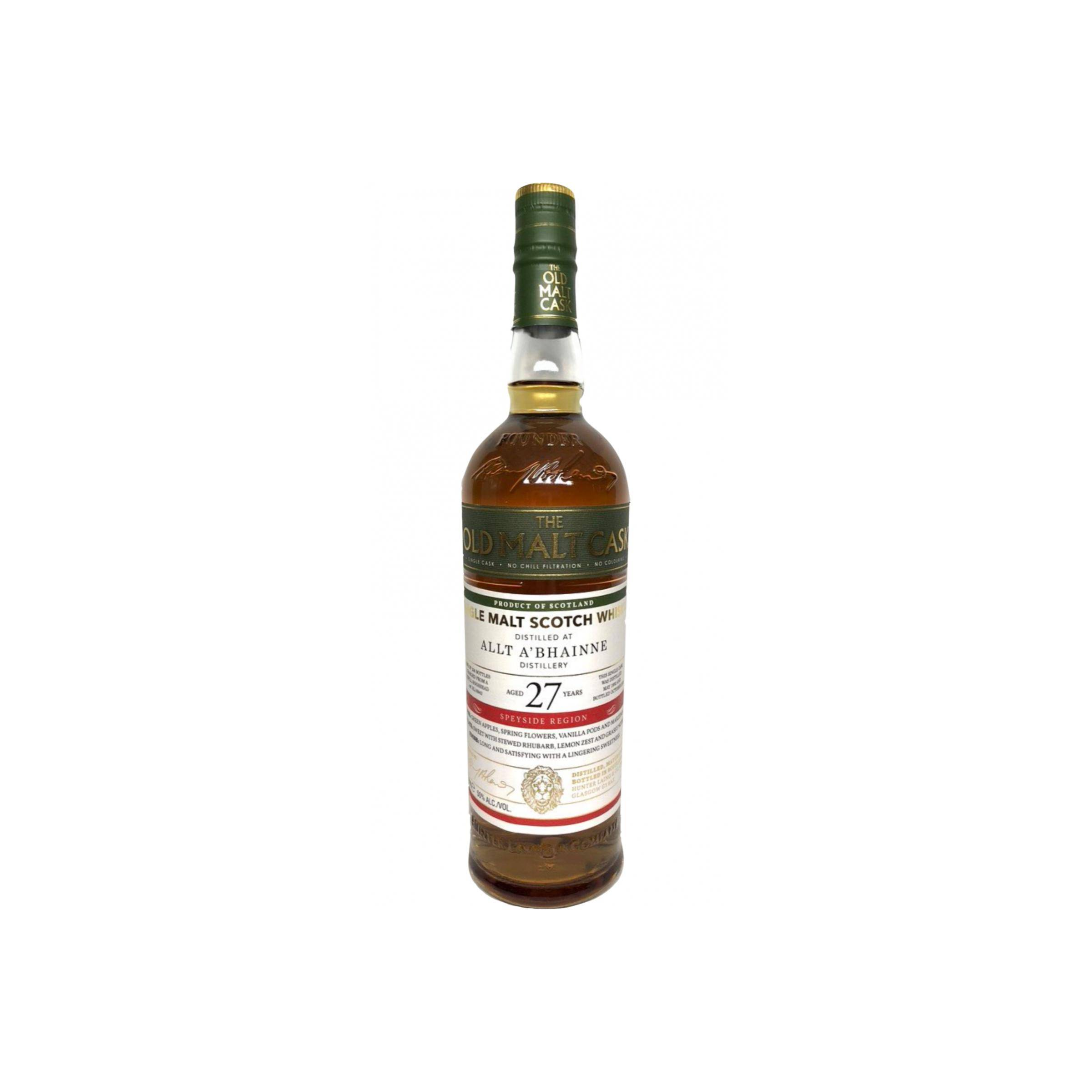 Allt-A-Bhainne Old Malt Cask 1992 27 Years Single Malt Whisky