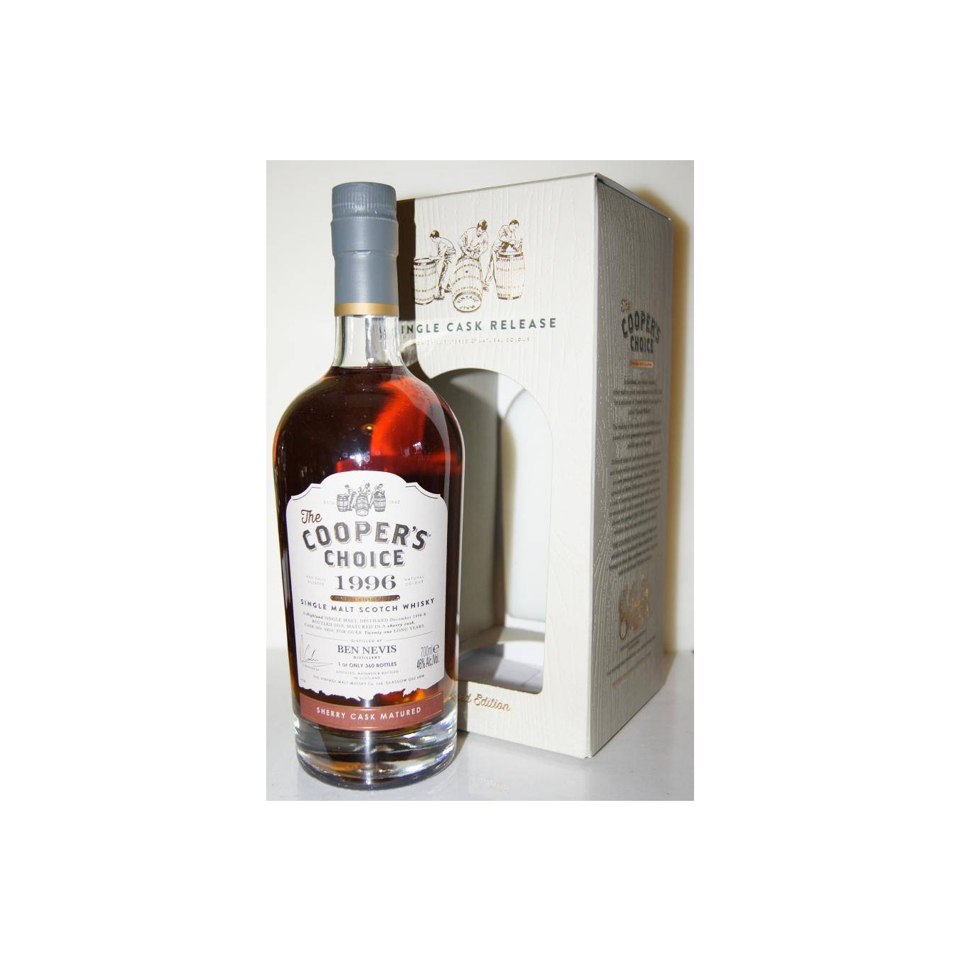 Ben Nevis The Cooper's Choice 1996 21 Years Single Malt Whisky 2