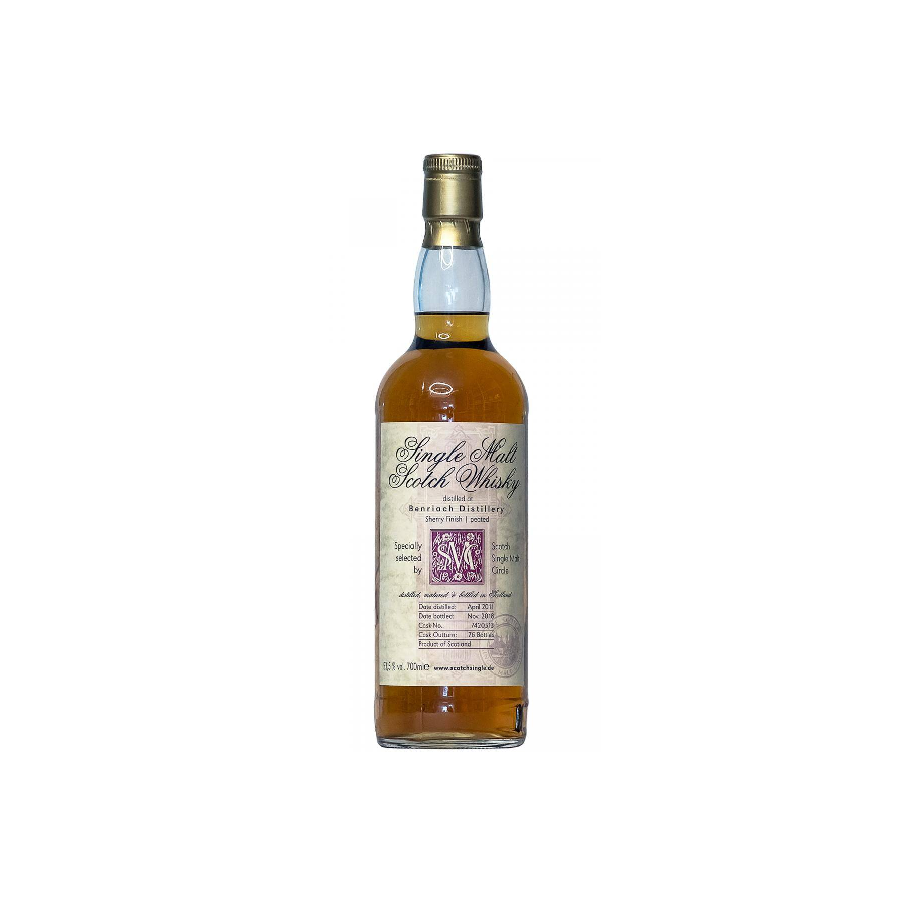 BenRiach 2011 7 Years Single Malt Whisky