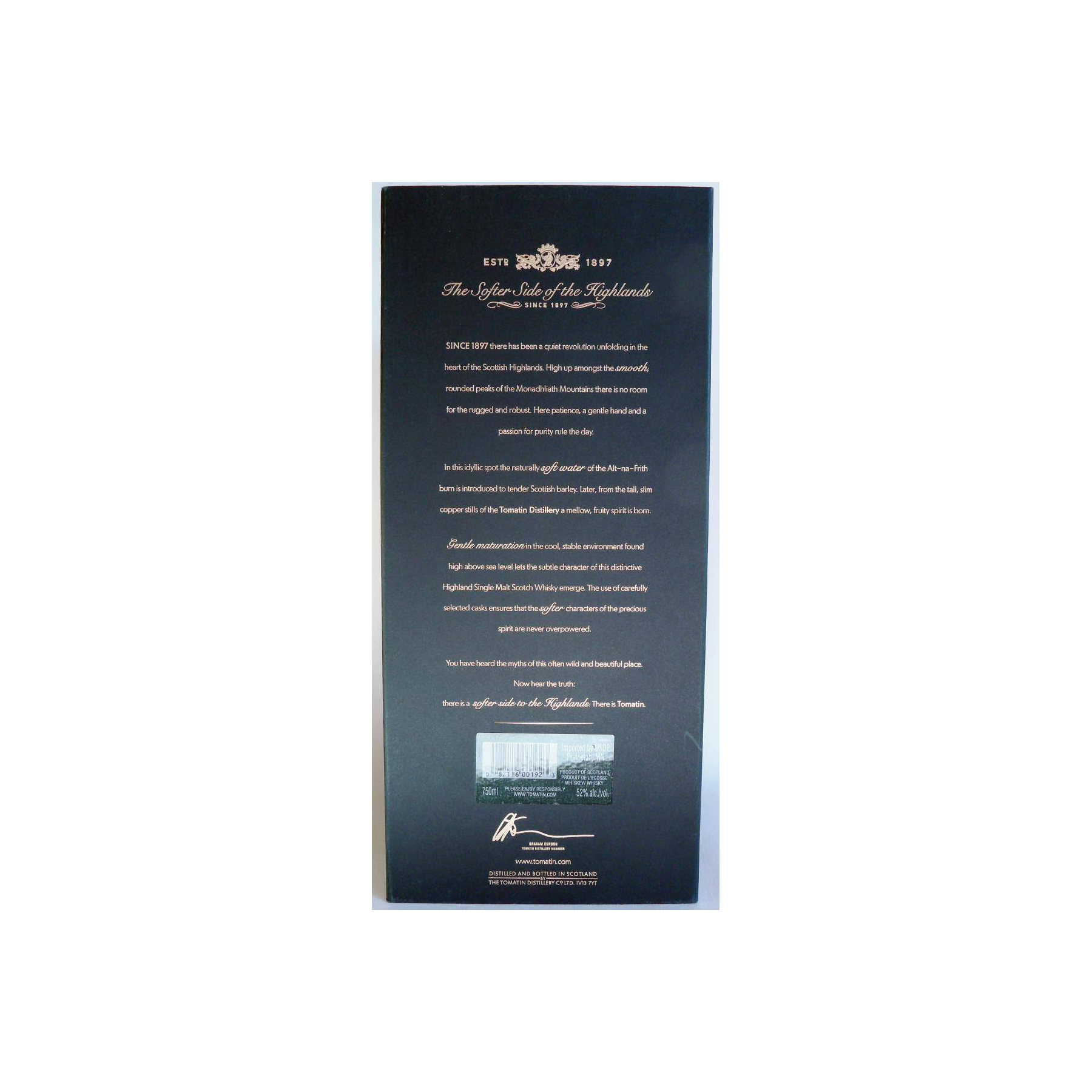 Tomatin 1999 18 Years Single Malt Whisky 3