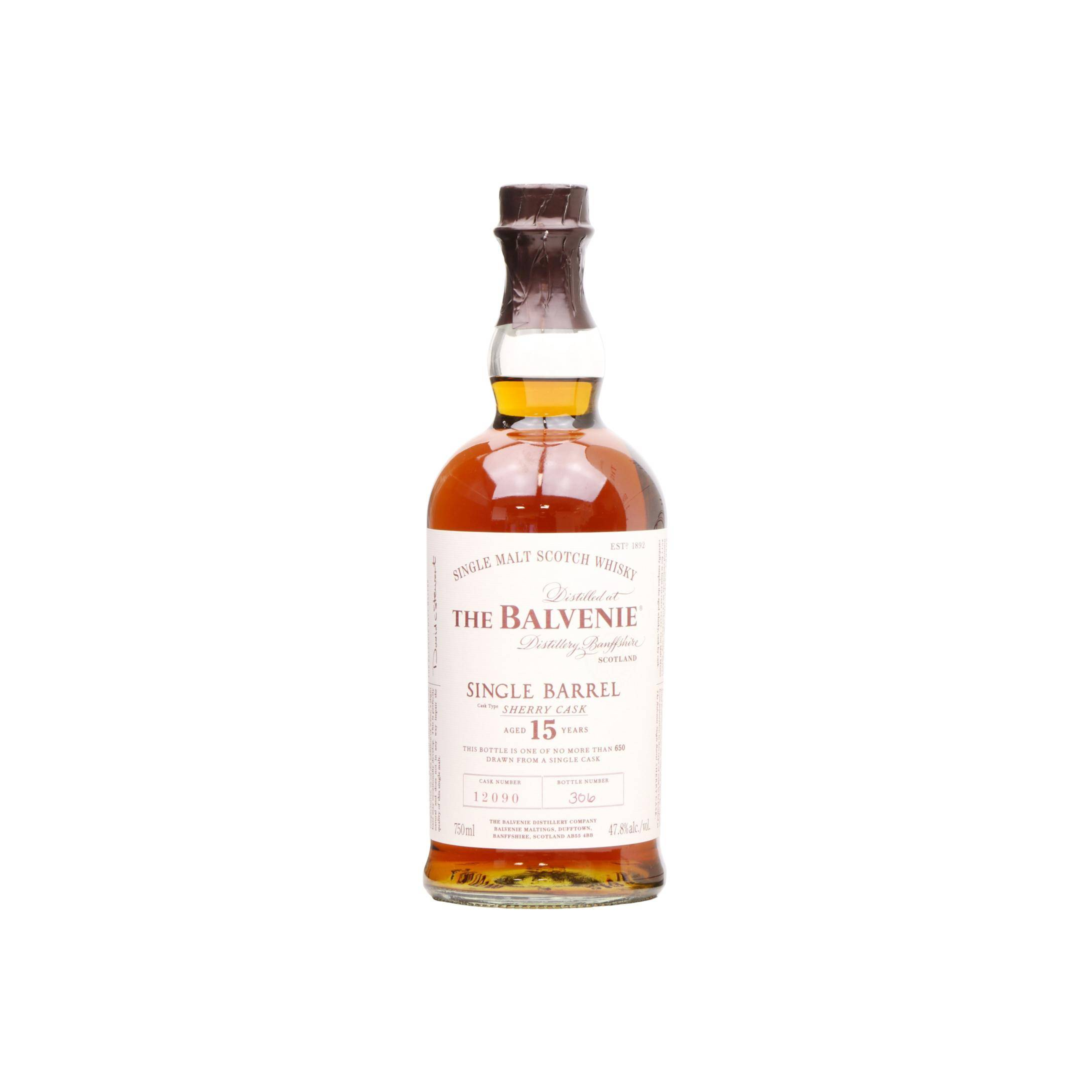 The Balvenie 15 Years Single Malt Whisky