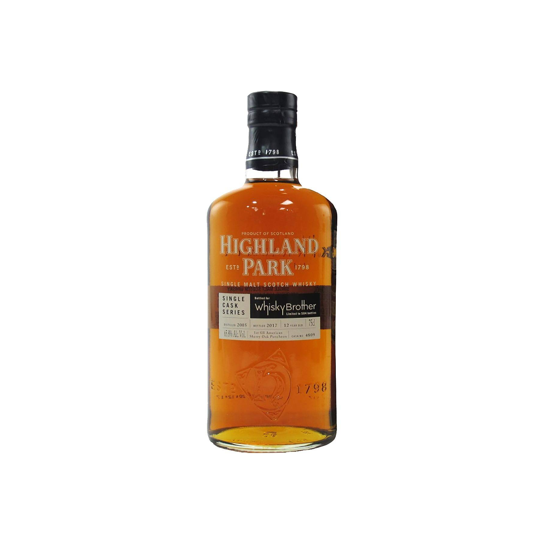 Highland Park Single Cask 2005 12 Years Single Malt Whisky