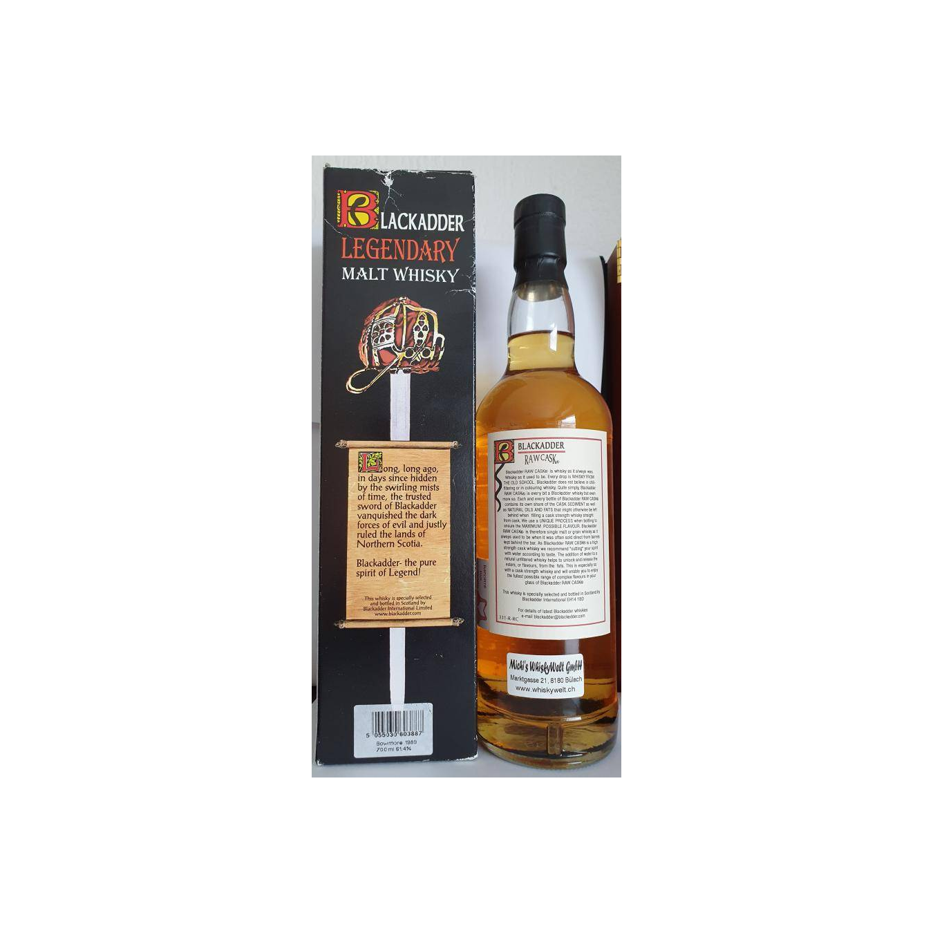 Bowmore Raw Cask 1989 17 Years Single Malt Whisky 3