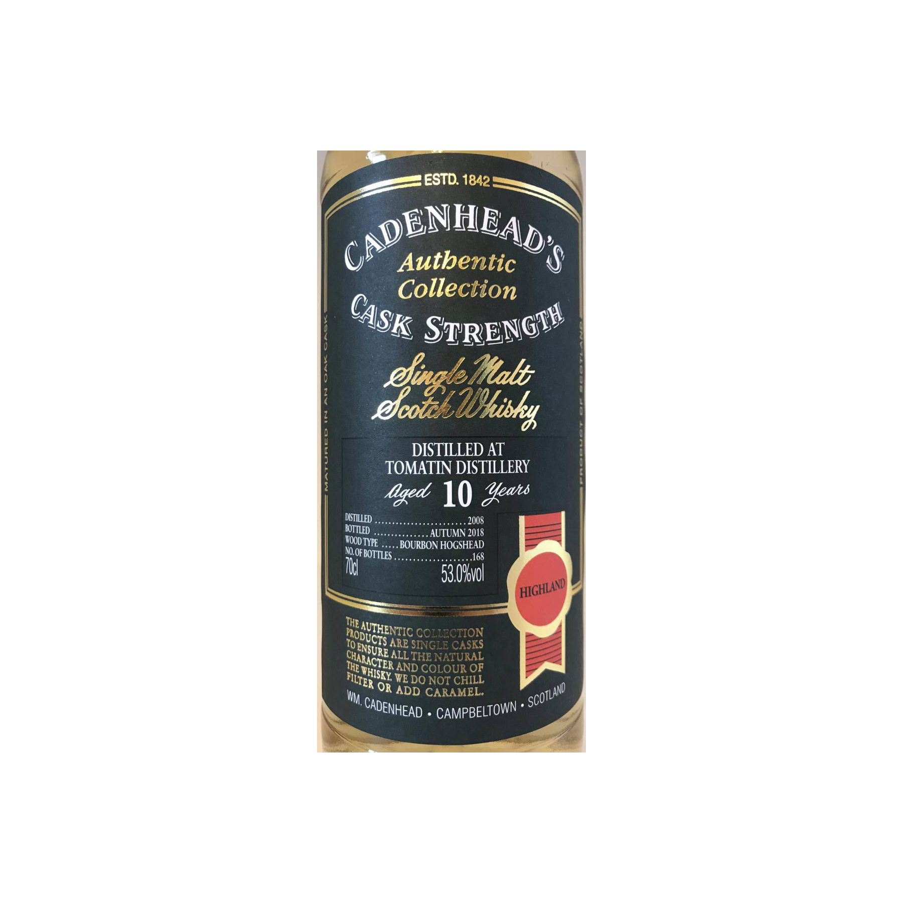 Tomatin Authentic Collection 2008 10 Years Single Malt Whisky 2