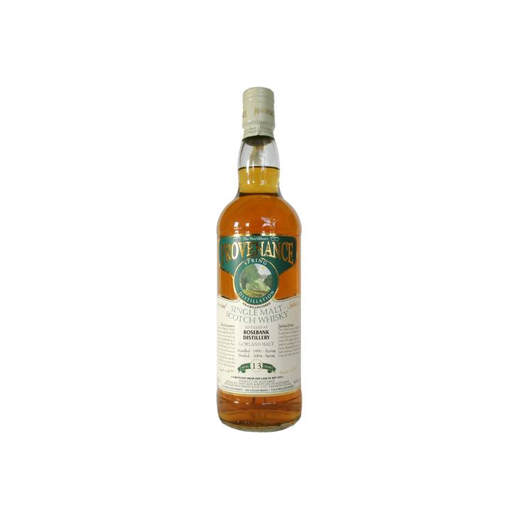 Rosebank McGibbon's Provenance 1991 13 Years Single Malt Whisky