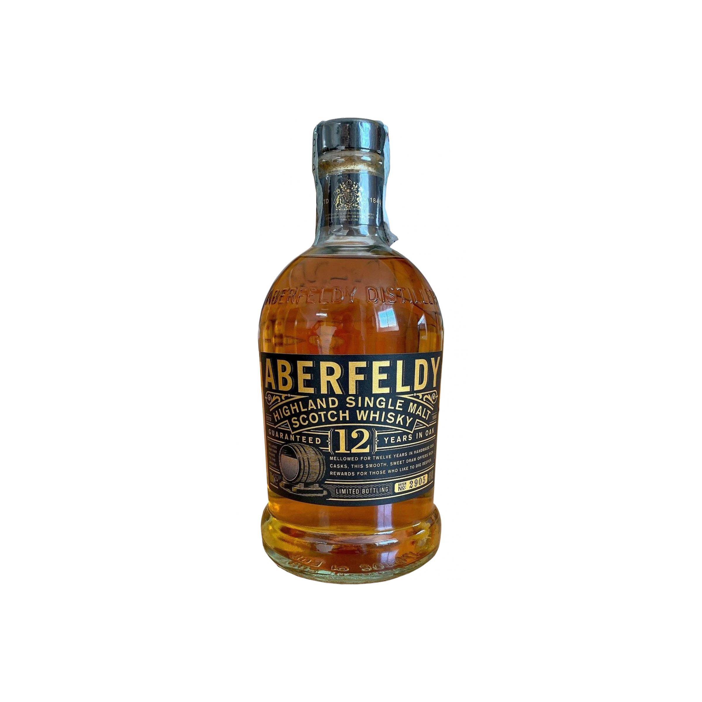 Aberfeldy 12 Years Single Malt Whisky 9