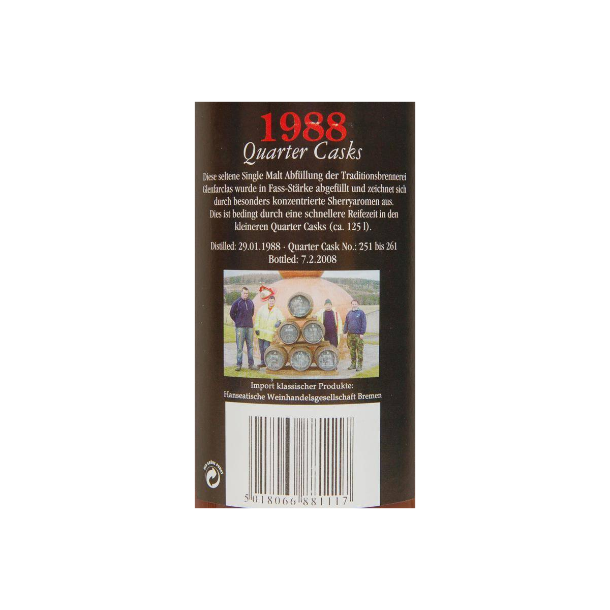 Glenfarclas 1988 20 Years Single Malt Whisky 3