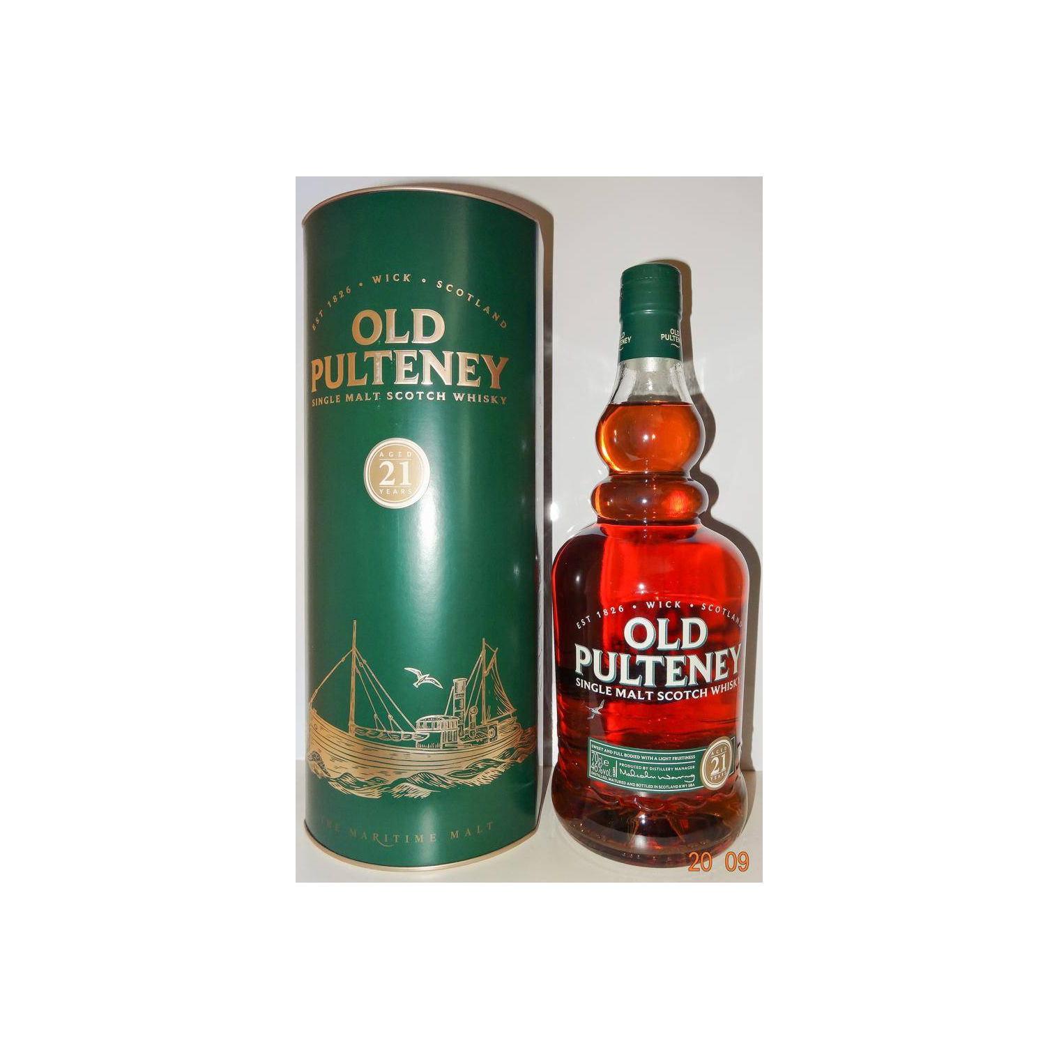 Old Pulteney 21 Years Single Malt Whisky 2