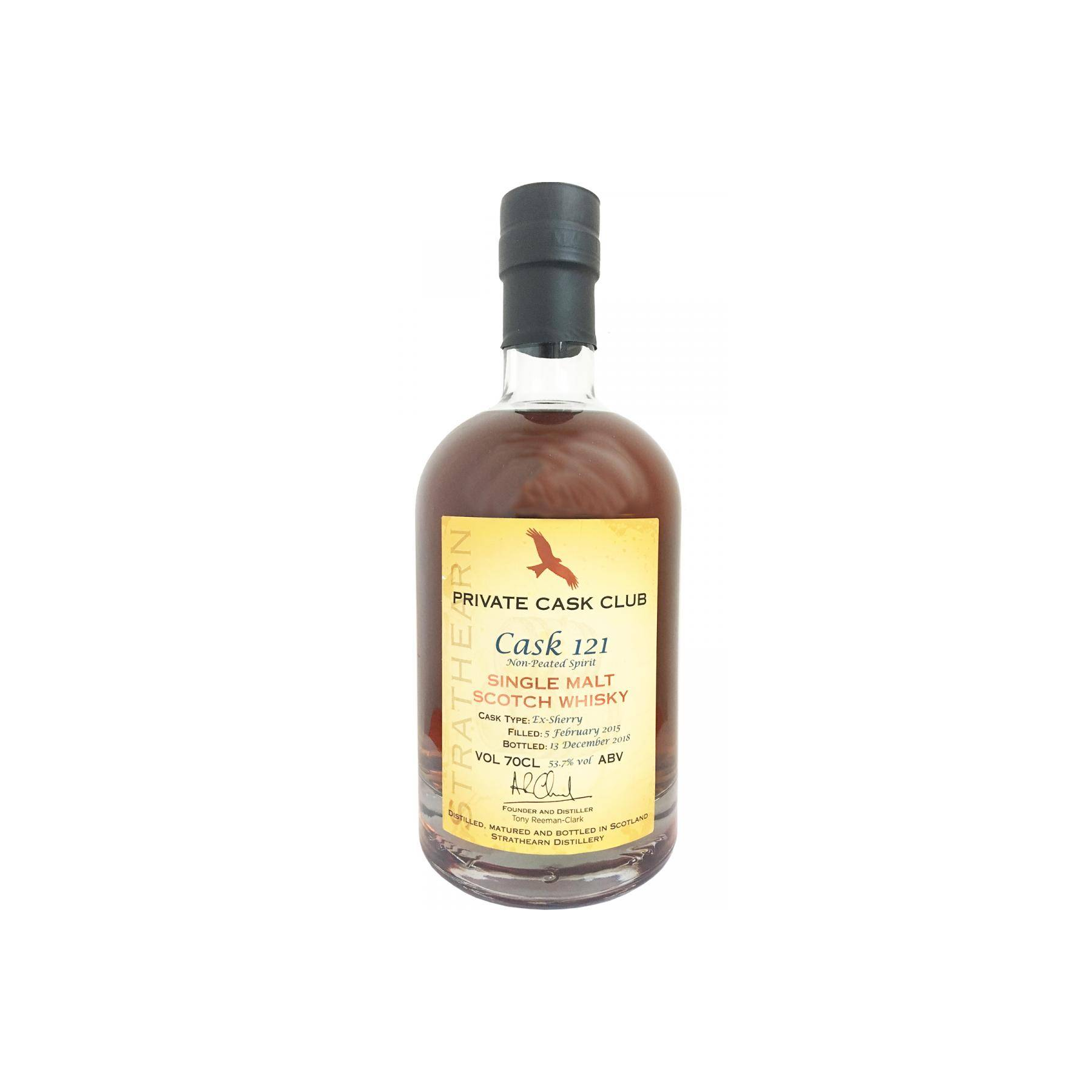Strathearn 2015 3 Years Single Malt Whisky