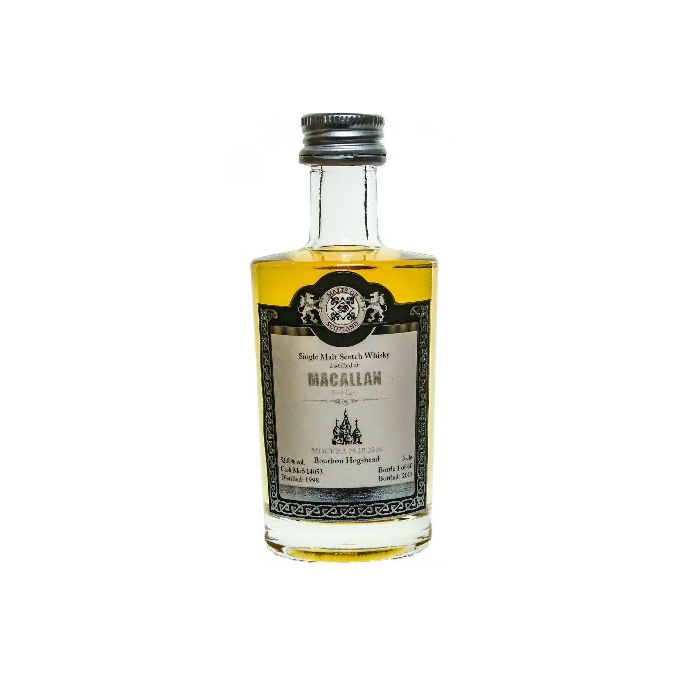 The Macallan Miniature 1998 16 Years Single Malt Whisky 2