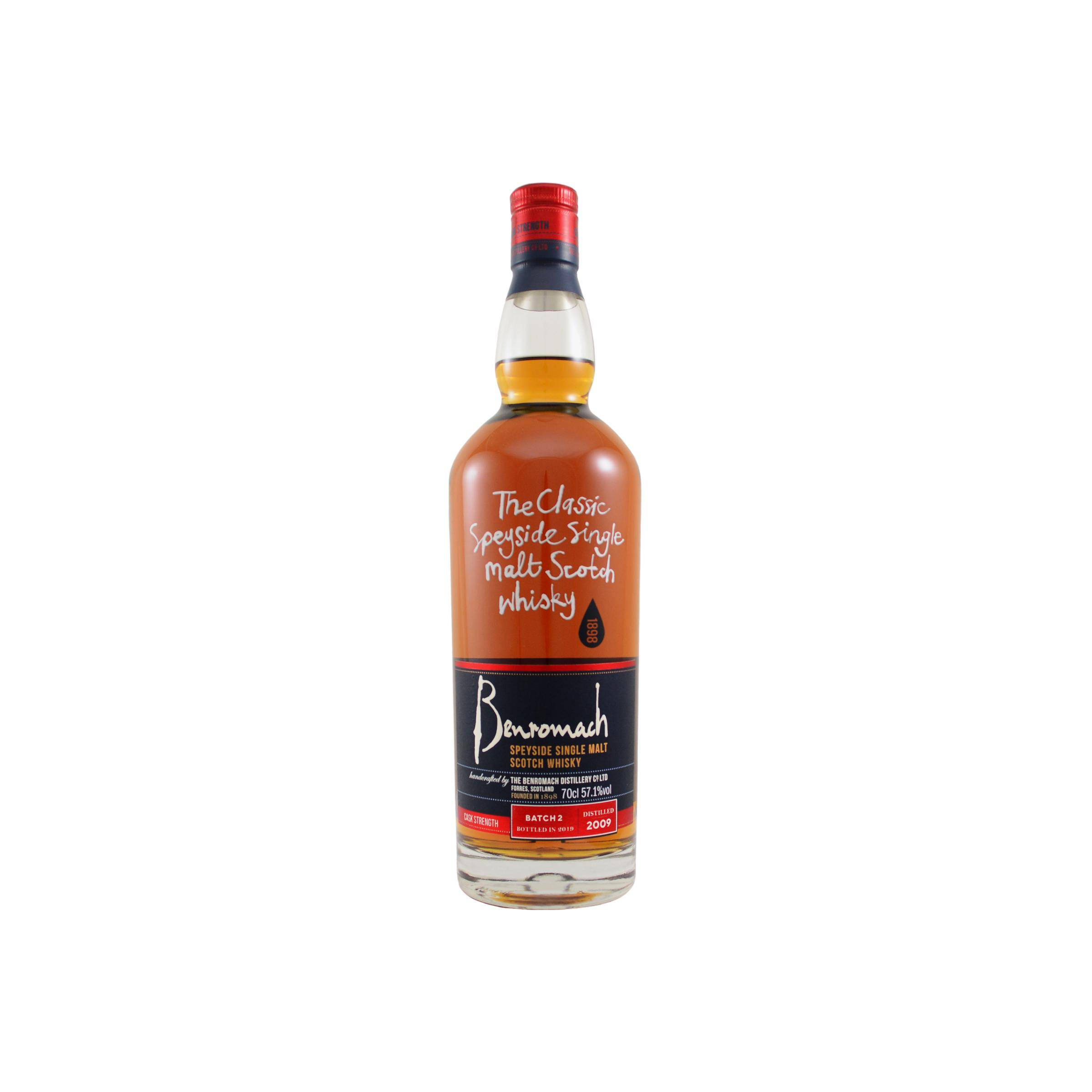 Benromach Cask Strength Collection 2009 10 Years Single Malt Whisky