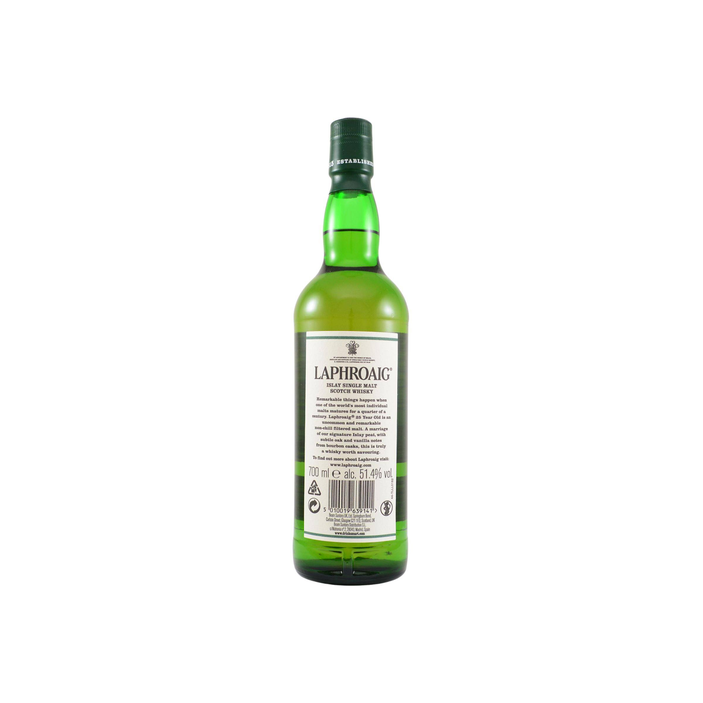 Laphroaig 25 Years Single Malt Whisky 2