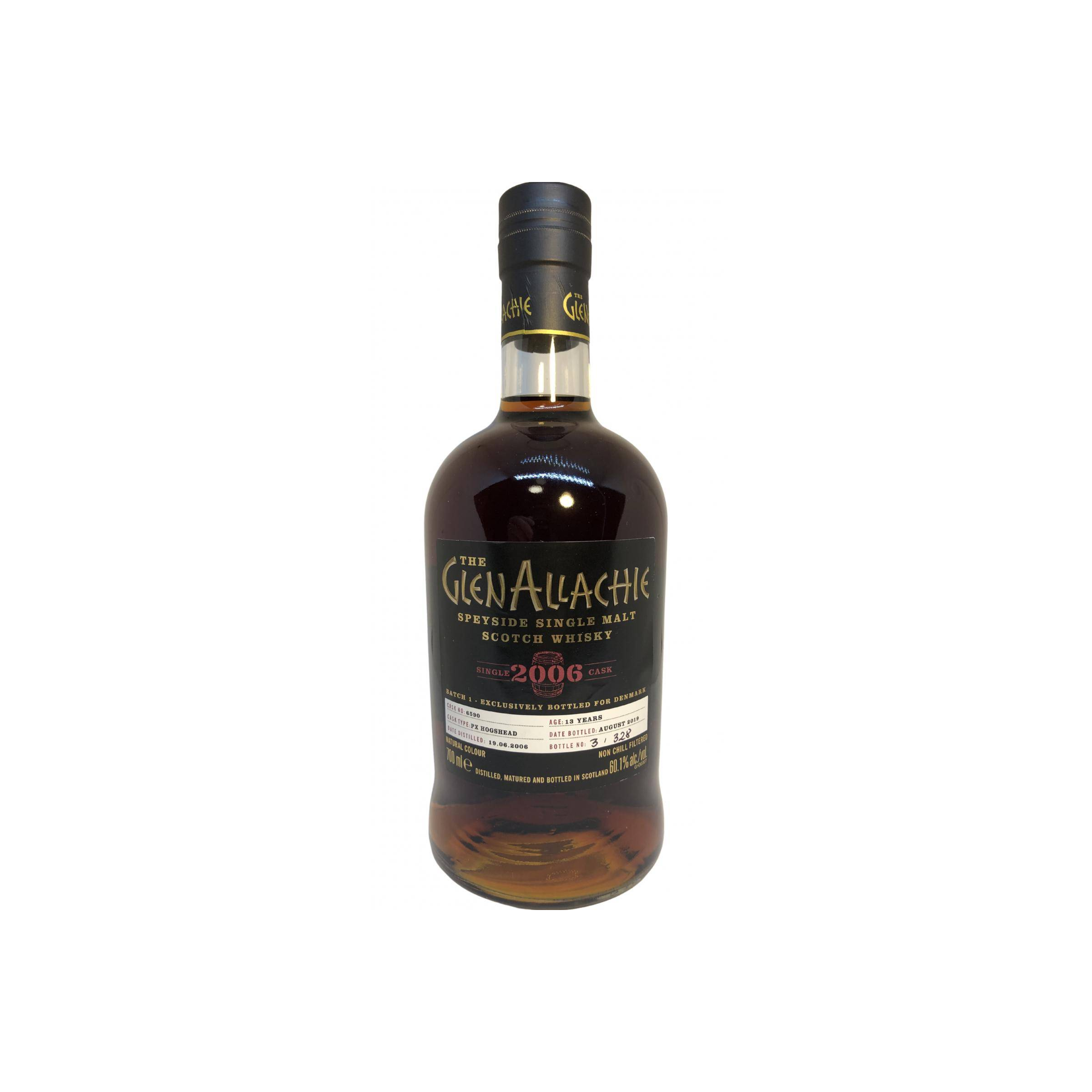 The GlenAllachie Single Cask 2006 13 Years Single Malt Whisky